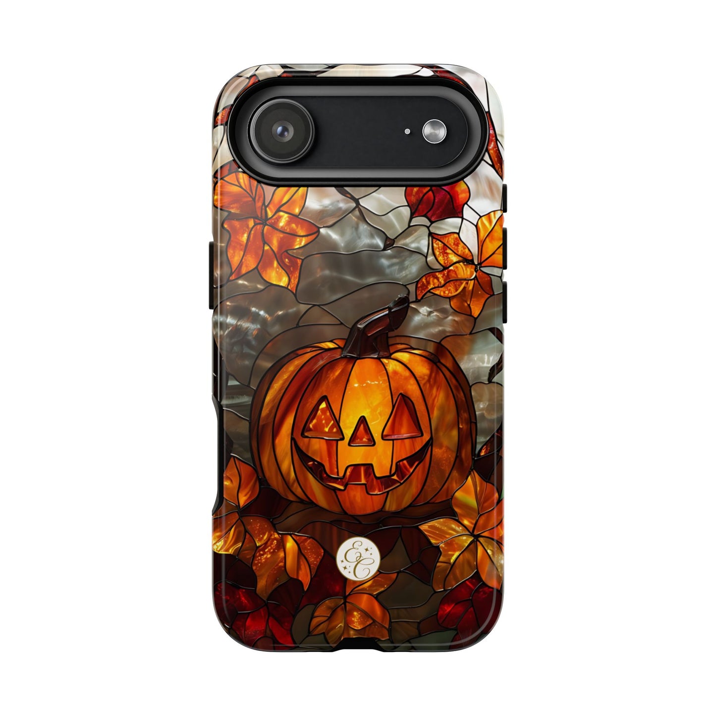 Stained Glass Pumpkin Tough Phone Case