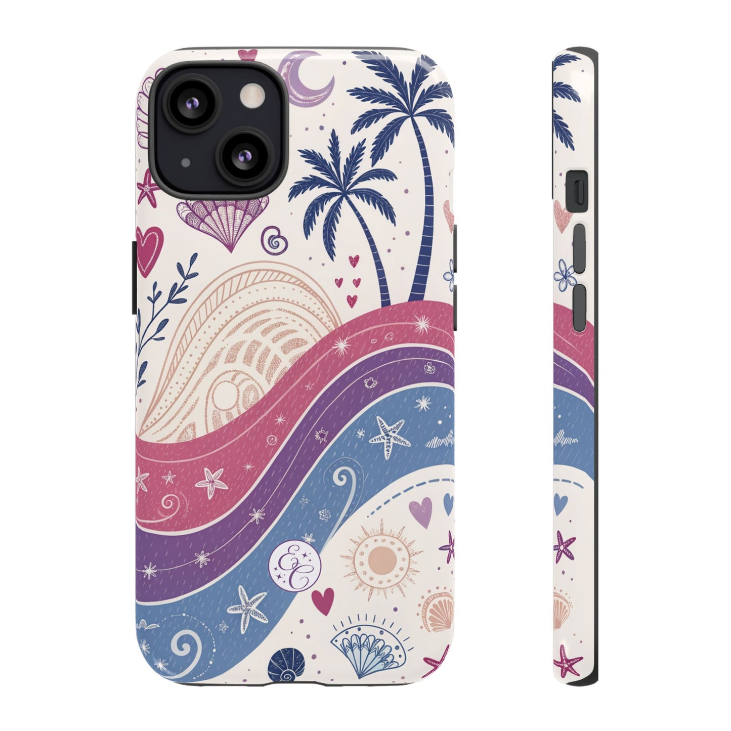 Bisexual Pride Boho Beach Tough Phone Case
