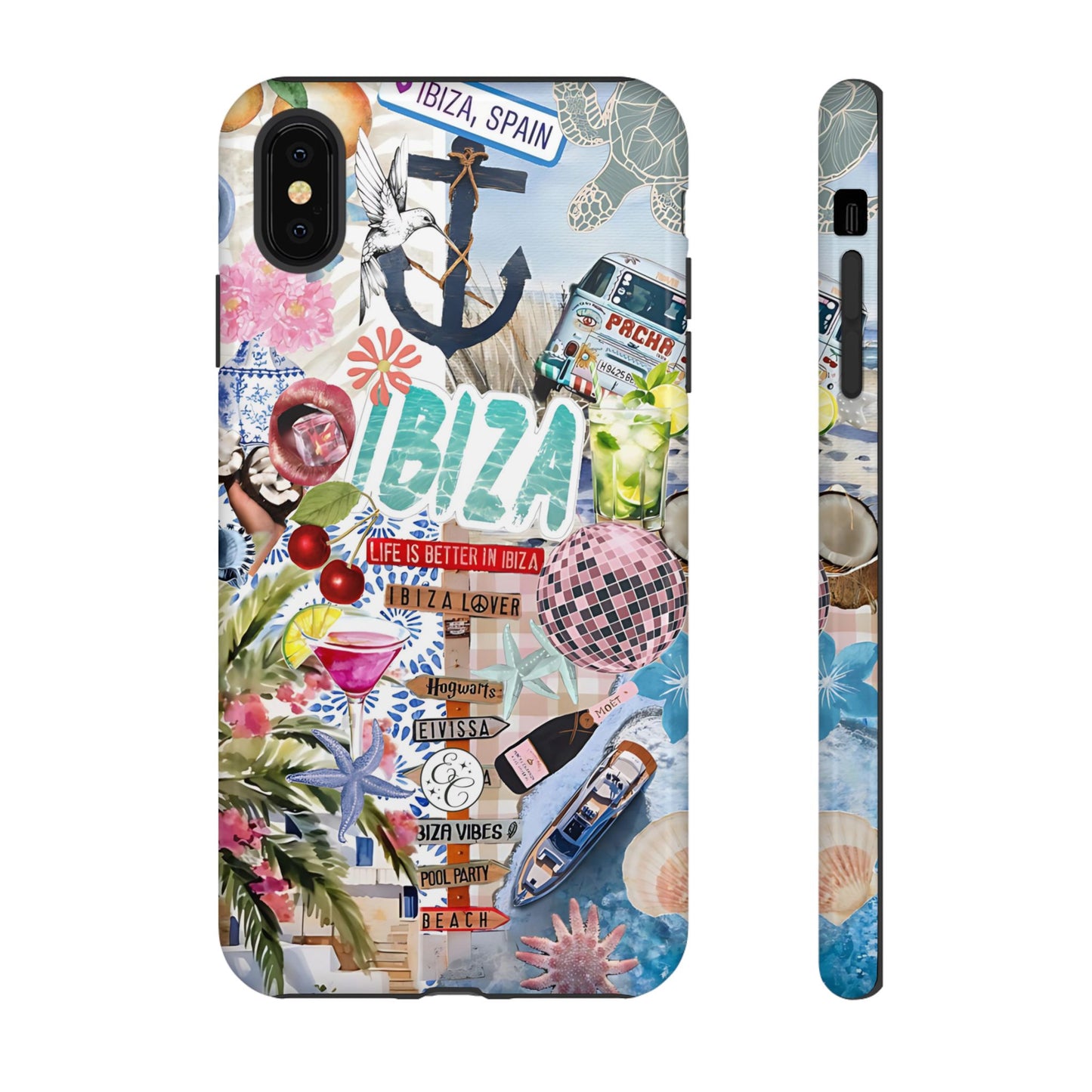 Ibiza Summer Vibes Collage Tough Phone Case