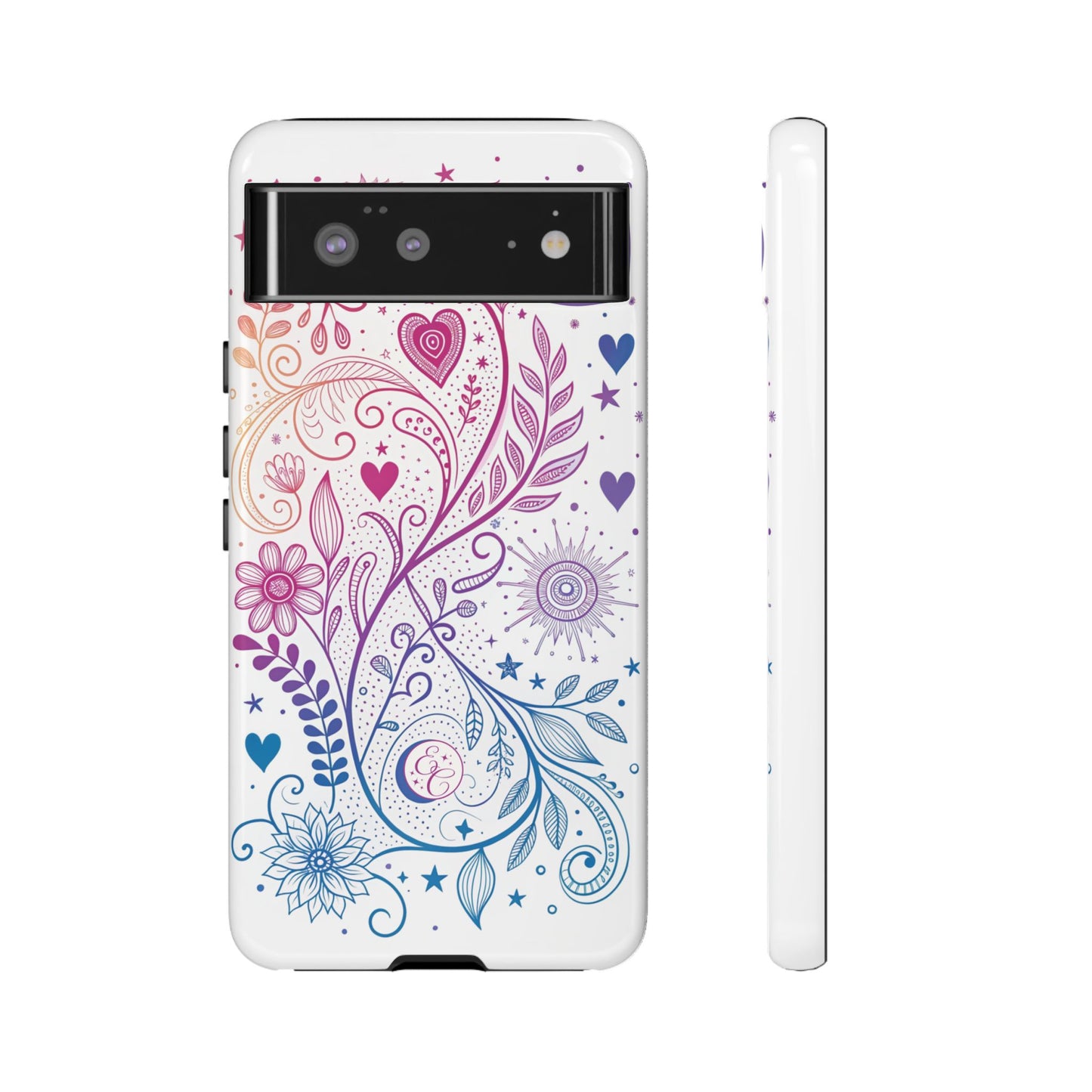 Subtel Bisexual Boho Doodle Tough Phone Case