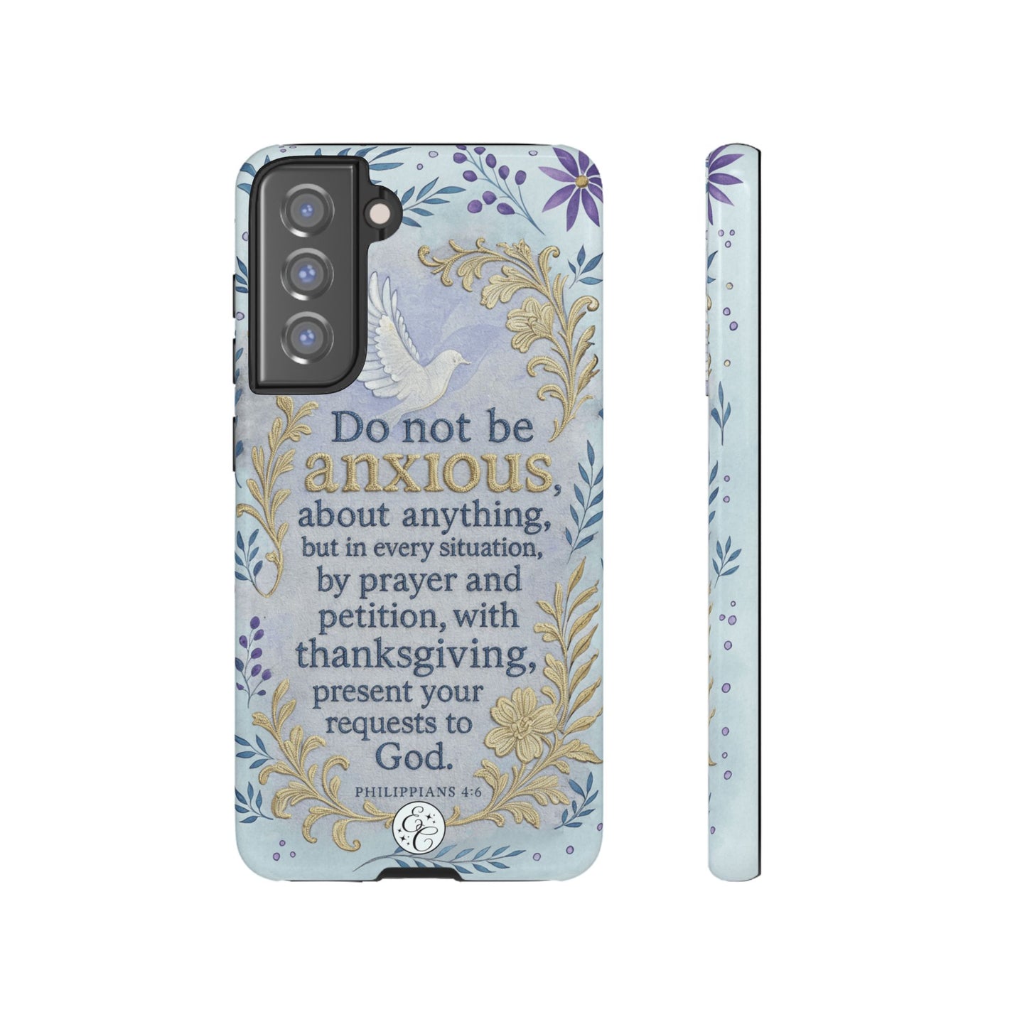 Philippians 4:6 Tough Phone Case