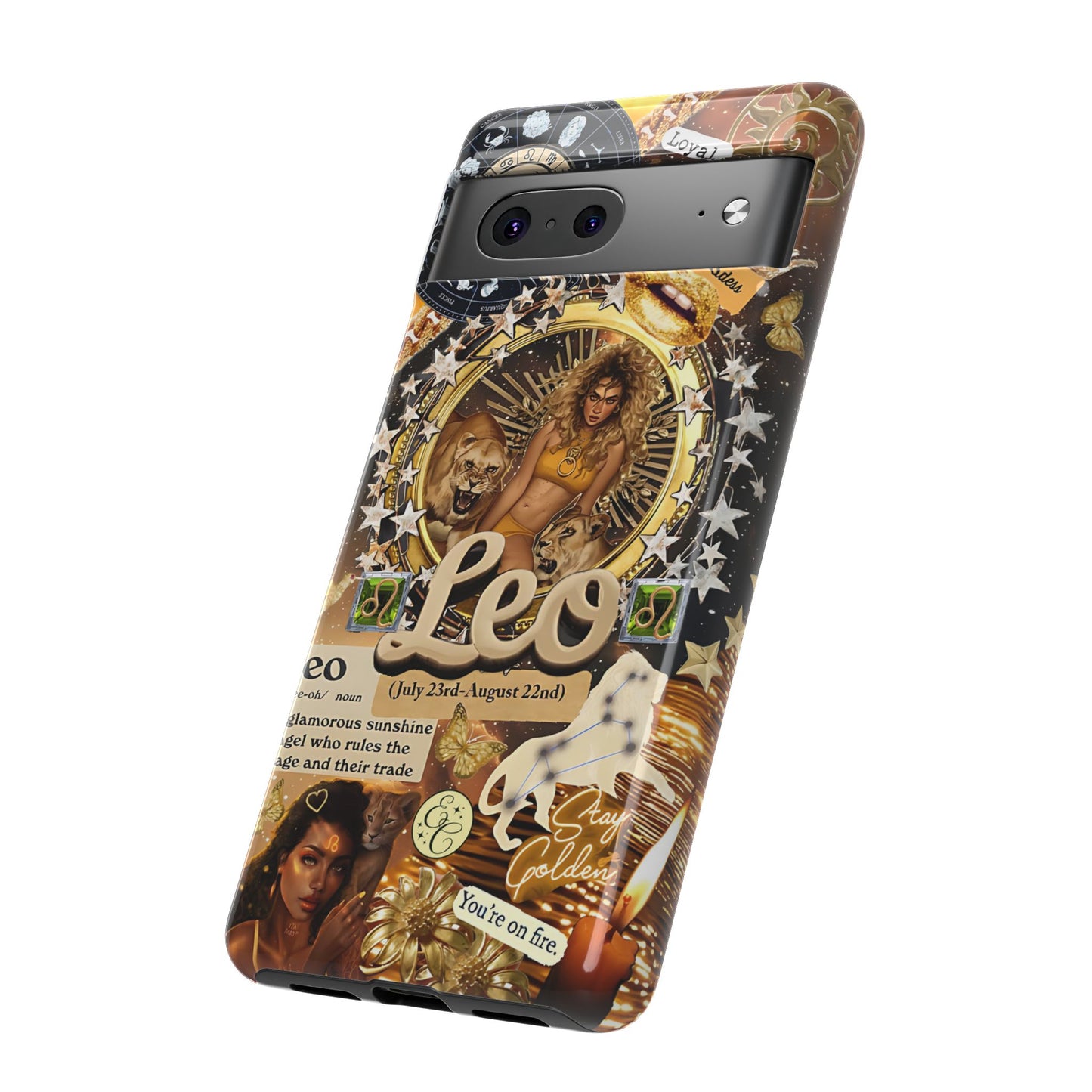 Leo Zodiac Sign Tough Phone Case