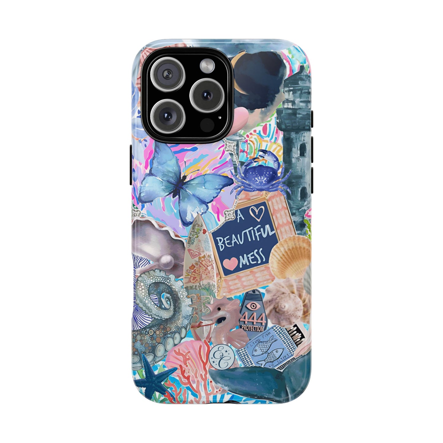 Beautiful Mess Collage Tough Phone Case