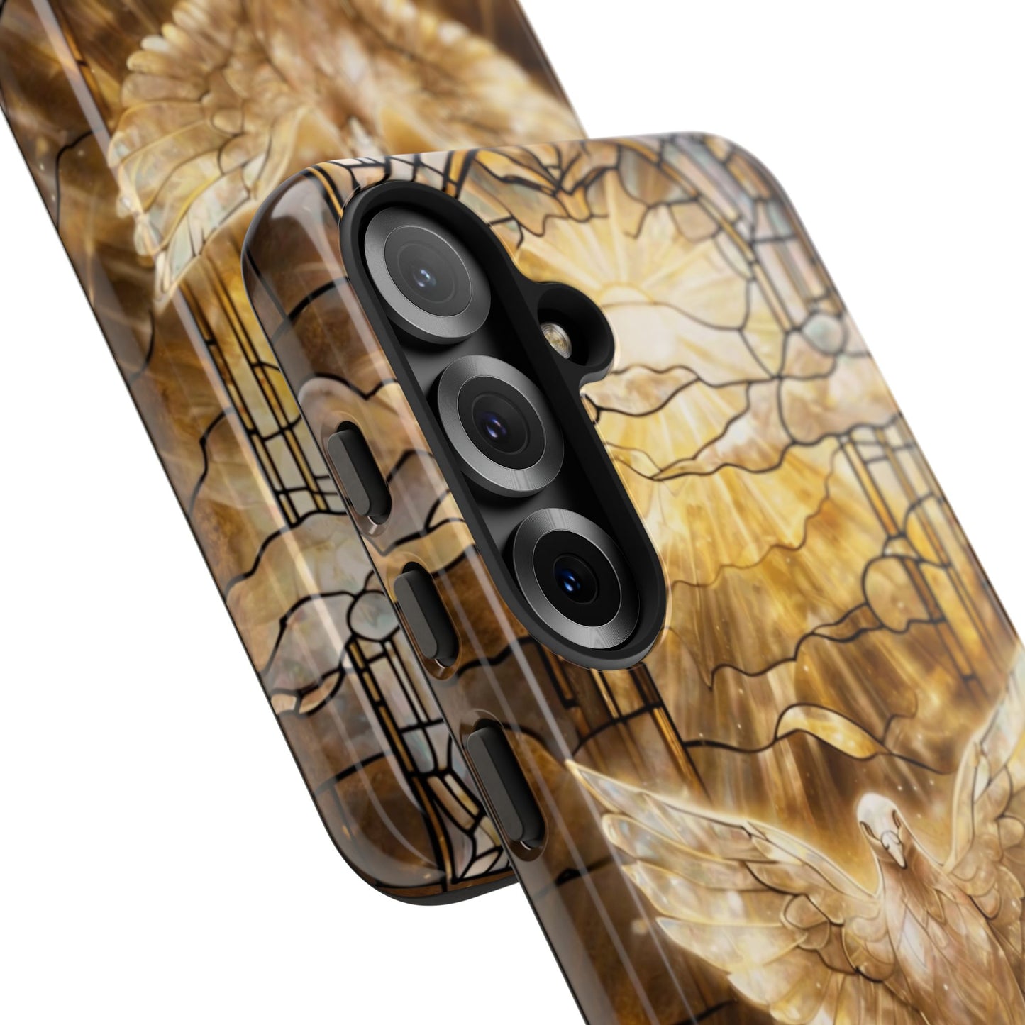 Holy Spirit Stained Glass Tough Phone Case