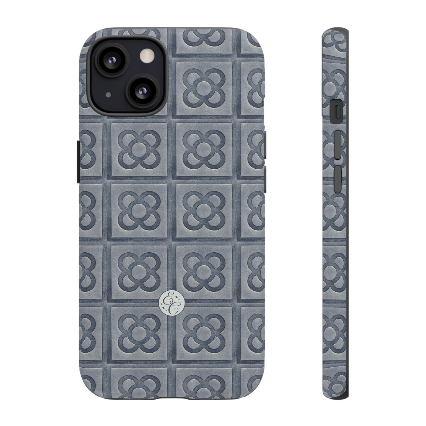 Barcelona Panot Floral Pattern Tough Phone Case