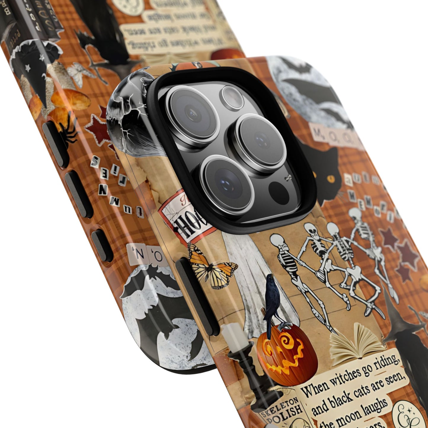 Halloween Spooky Collage Tough Phone Case