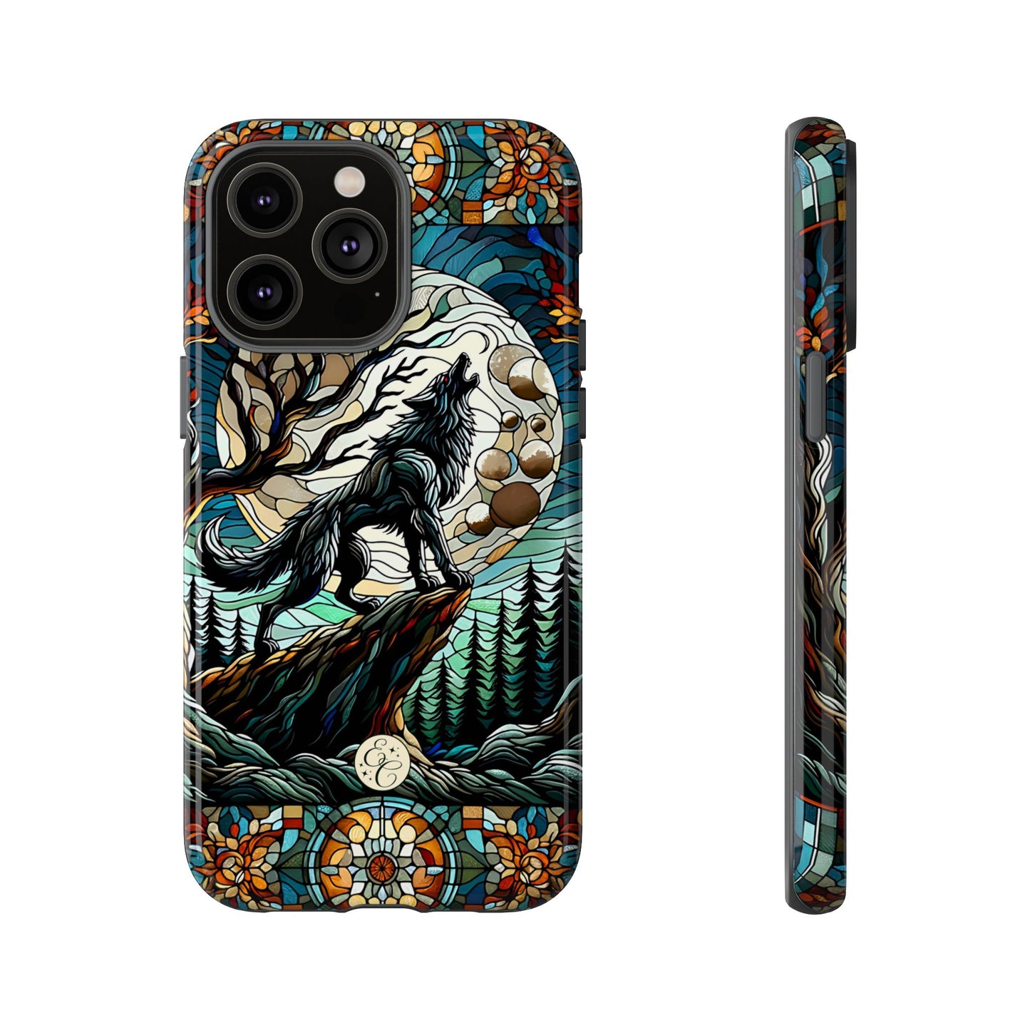 Howling Wolf Tough Phone Case