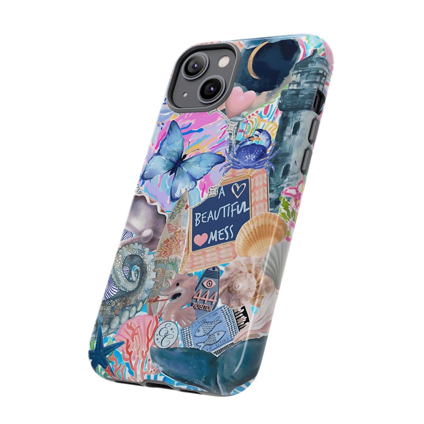 Beautiful Mess Collage Tough Phone Case