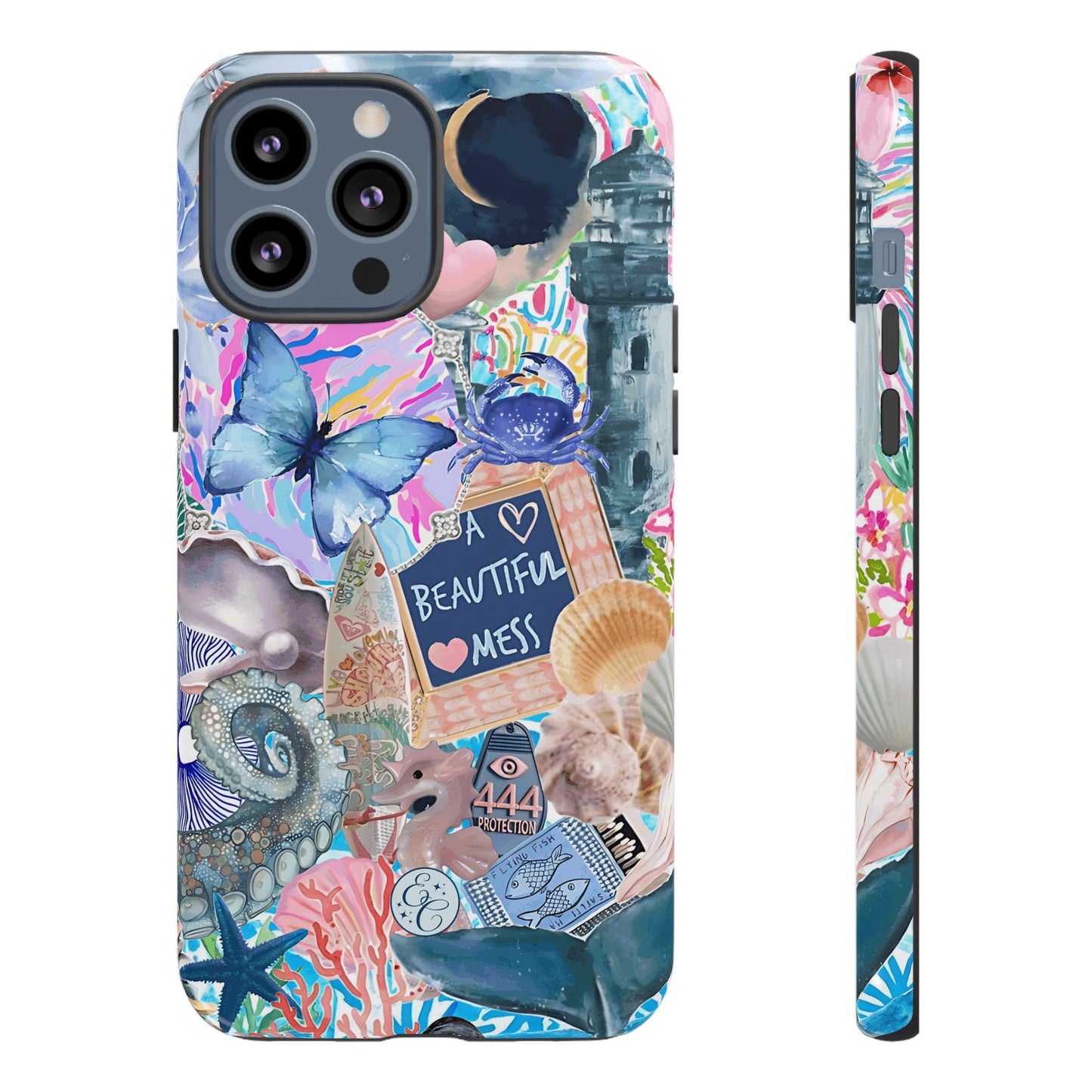 Beautiful Mess Collage Tough Phone Case