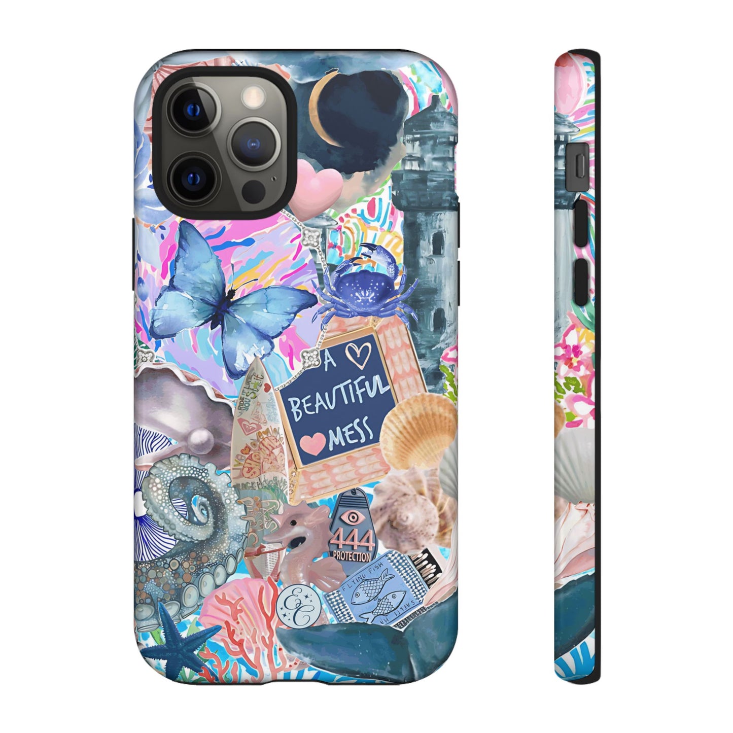 Beautiful Mess Collage Tough Phone Case