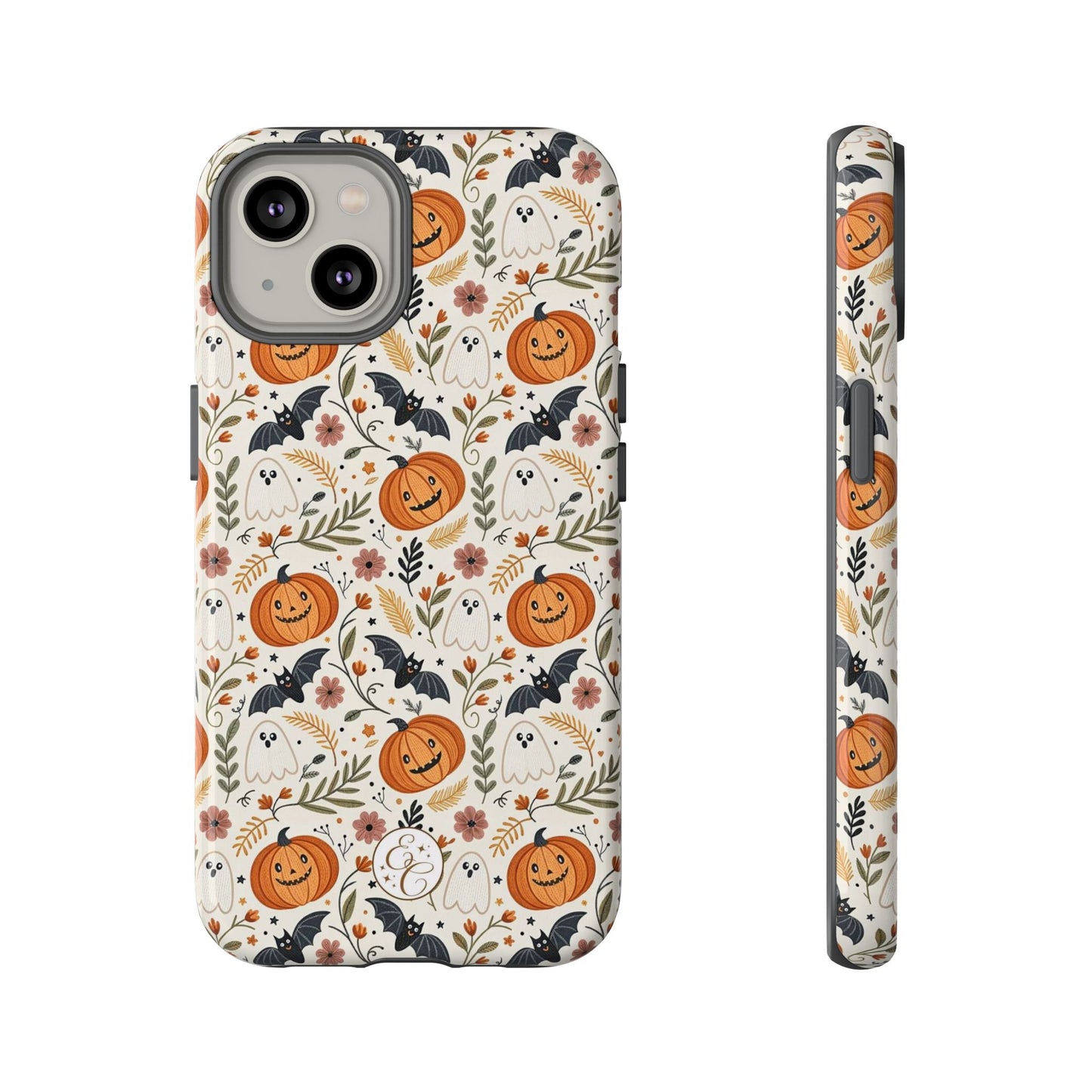 Halloween Pattern Boho Doodle Tough Phone Case