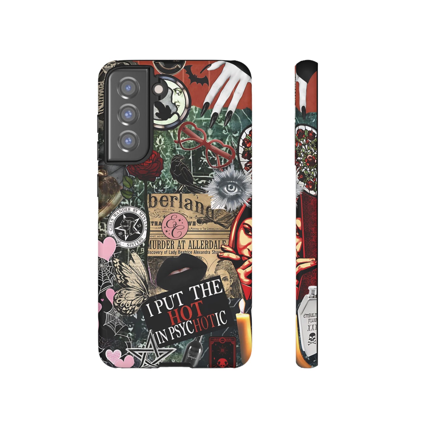 Gothic Collage Tough Phone Case
