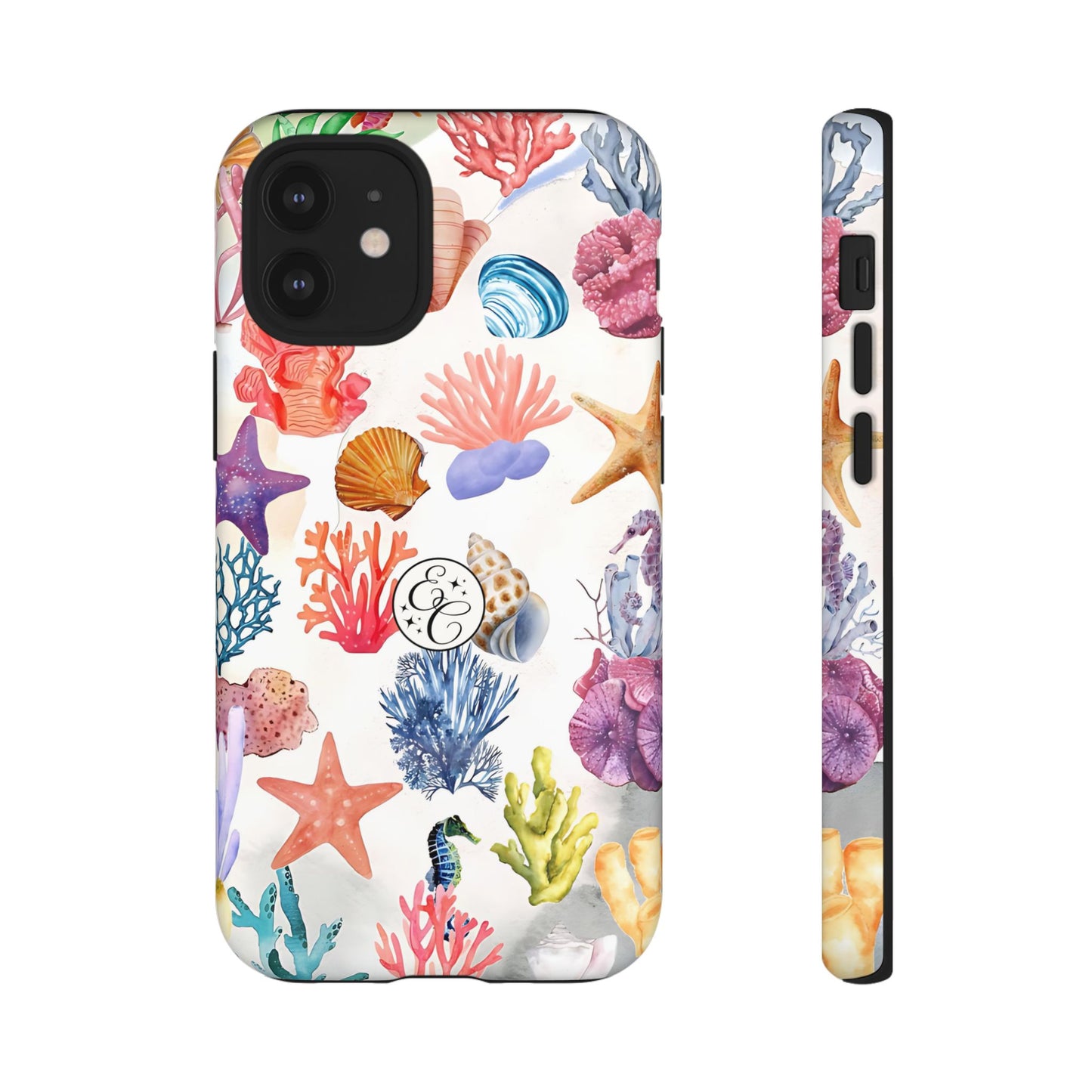 Coral & Sea Shells Tough Phone Case
