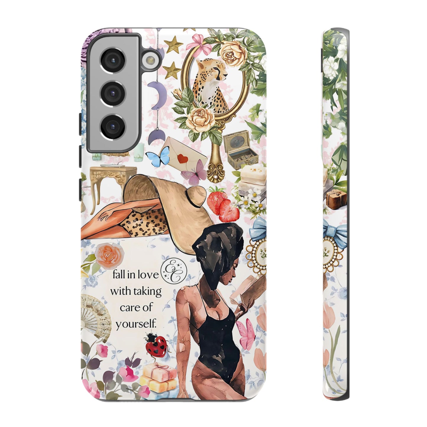 Aesthetic Coquette Collage Tough Phone Case