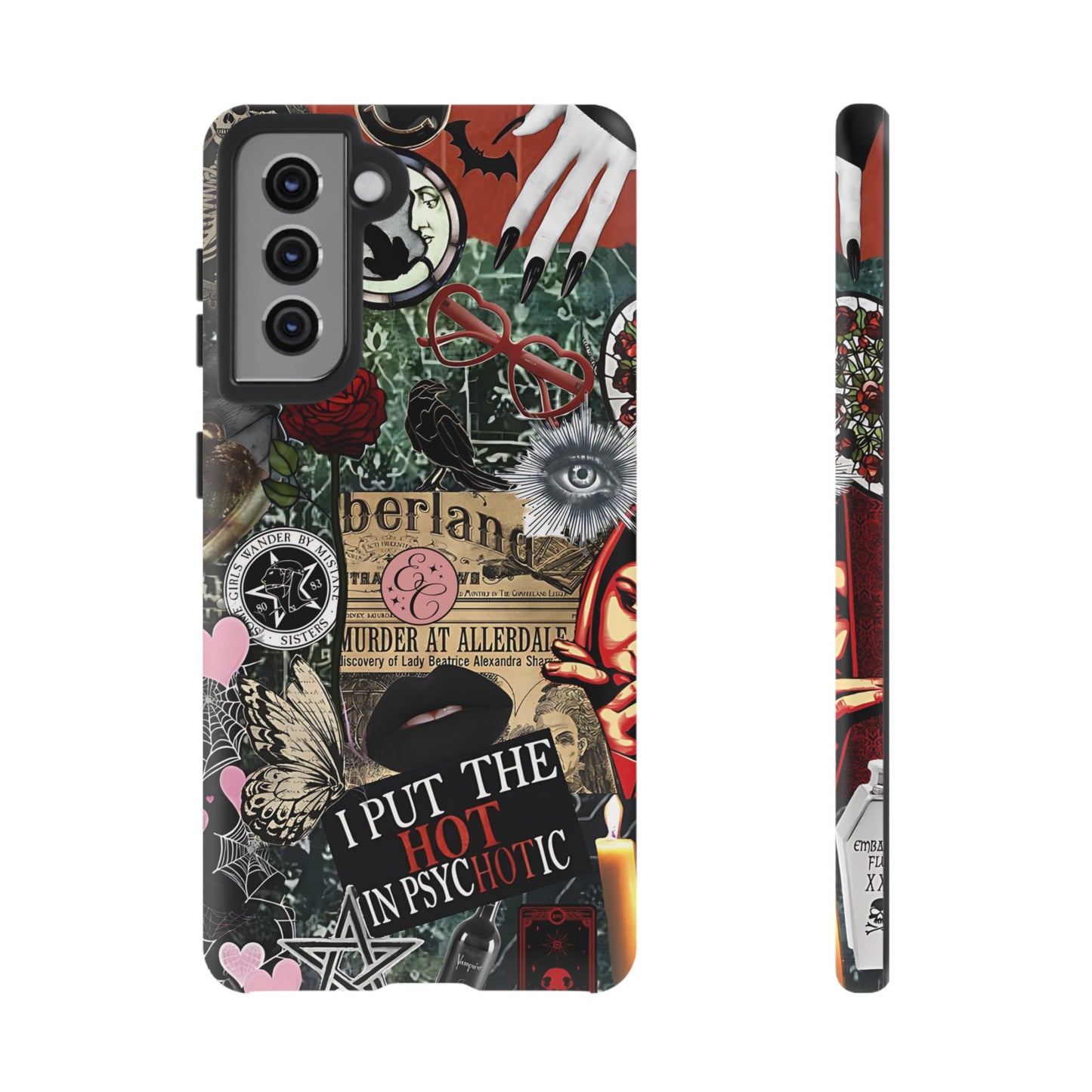 Gothic Collage Tough Phone Case
