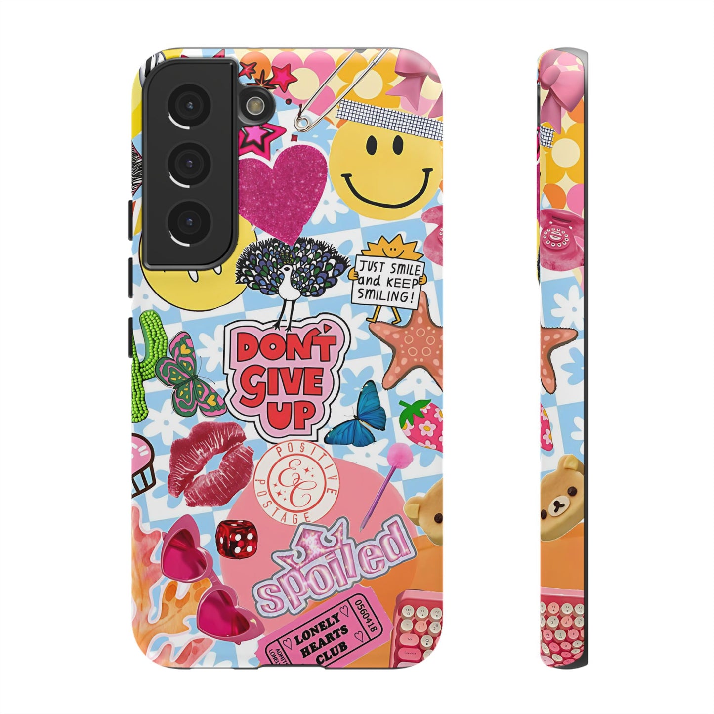 Pop Art Collage Tough Phone Case
