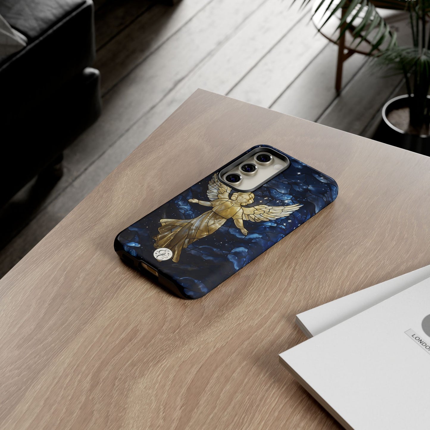 Guardian Angel Stained Glass Tough Phone Case