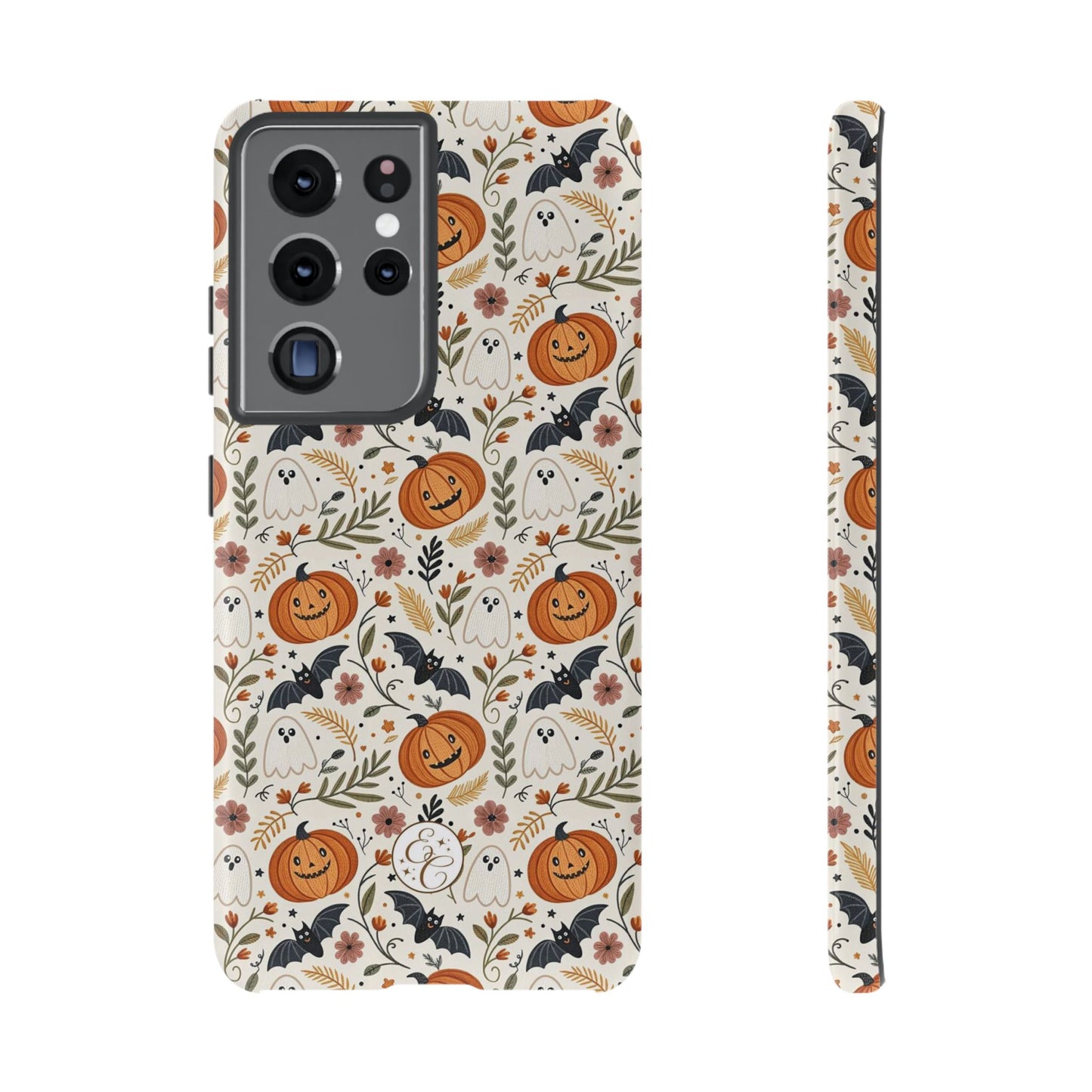 Halloween Pattern Boho Doodle Tough Phone Case