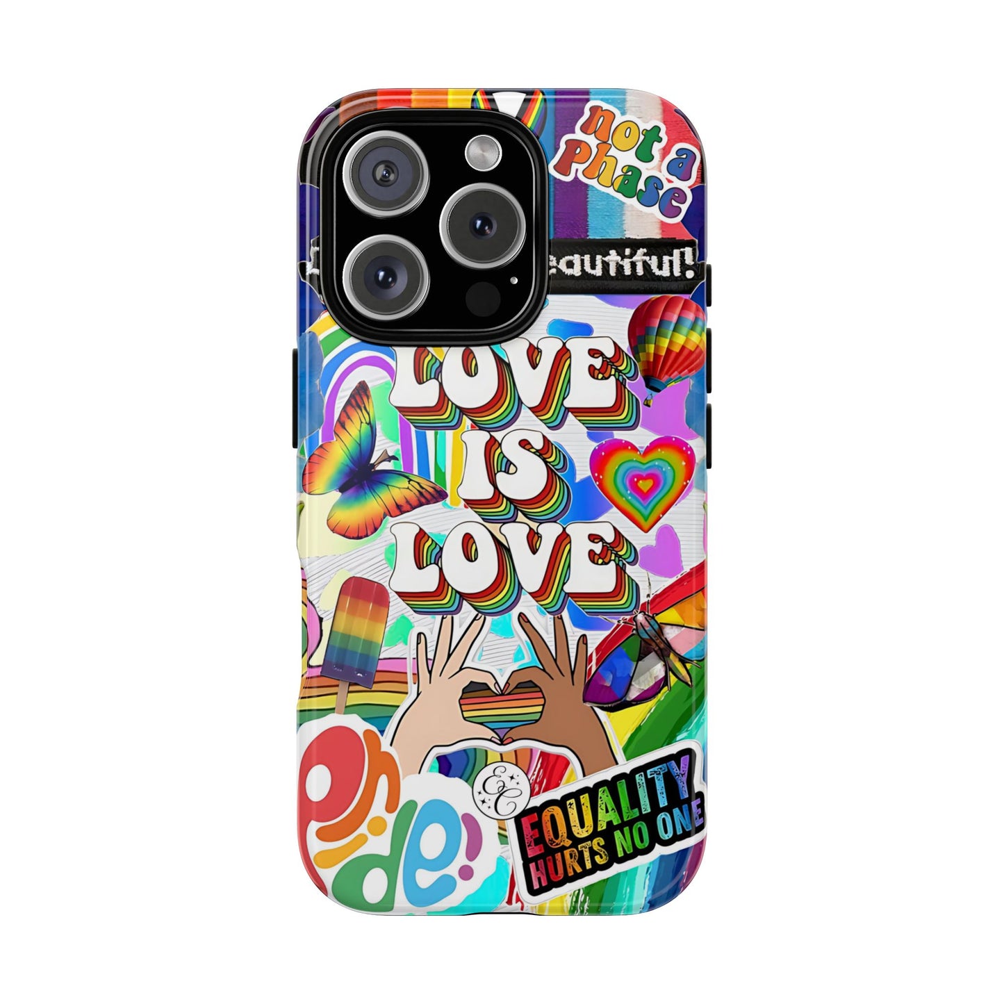 Colorful LGBTQIA Pride Tough Phone Case