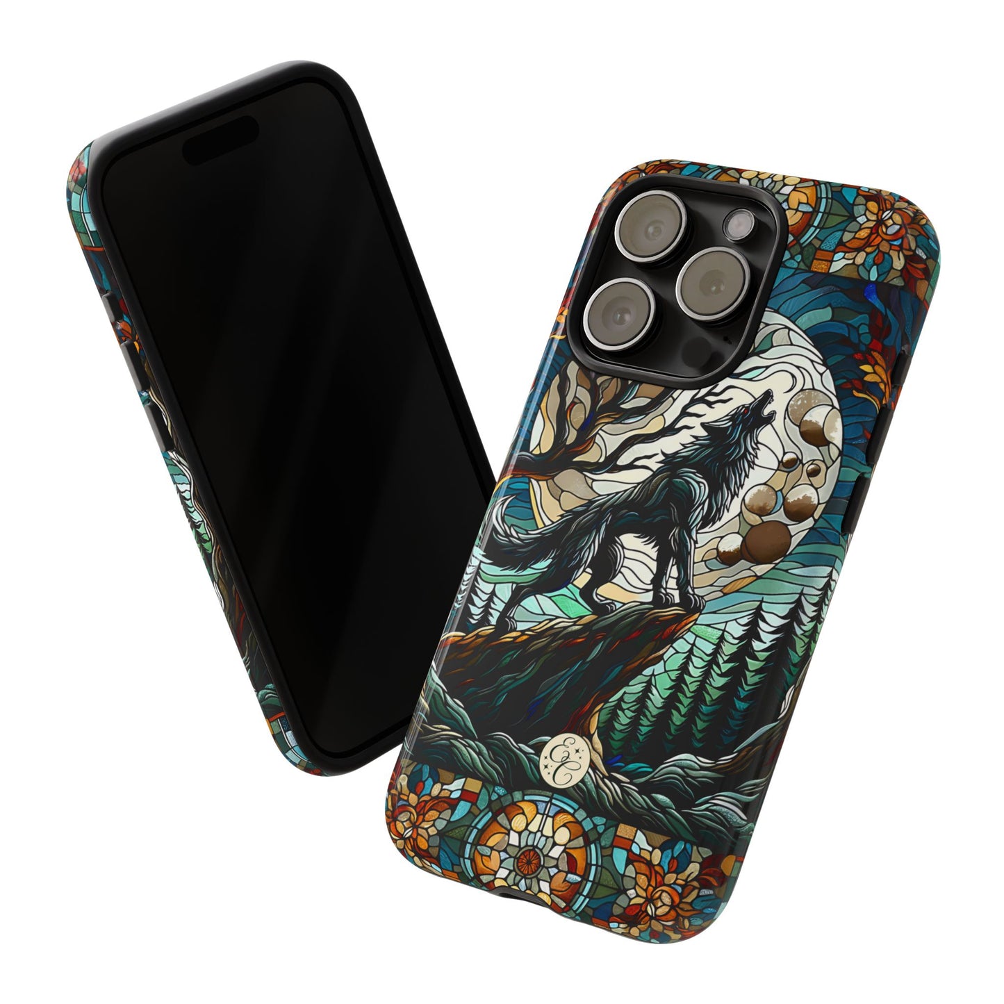 Howling Wolf Tough Phone Case