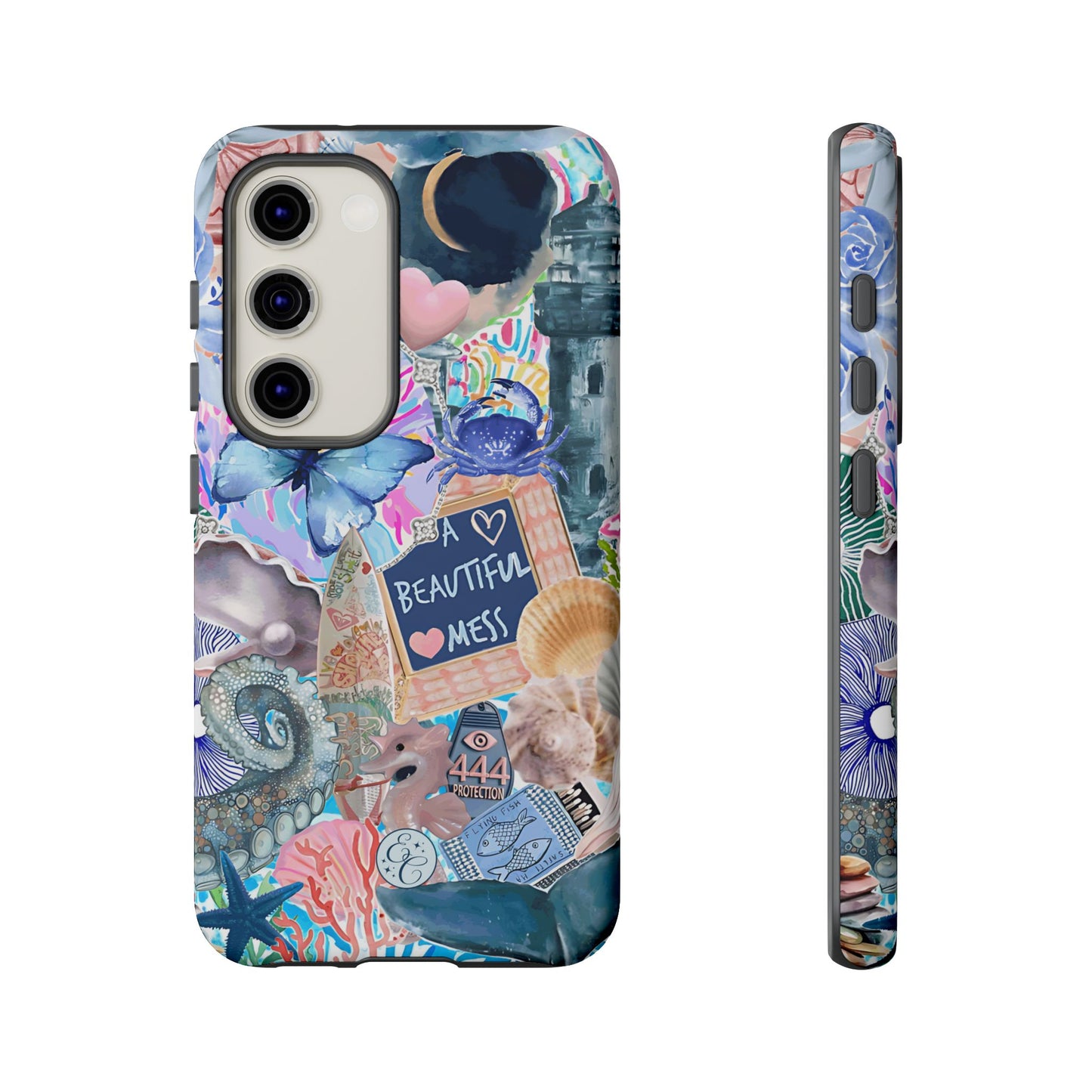 Beautiful Mess Collage Tough Phone Case