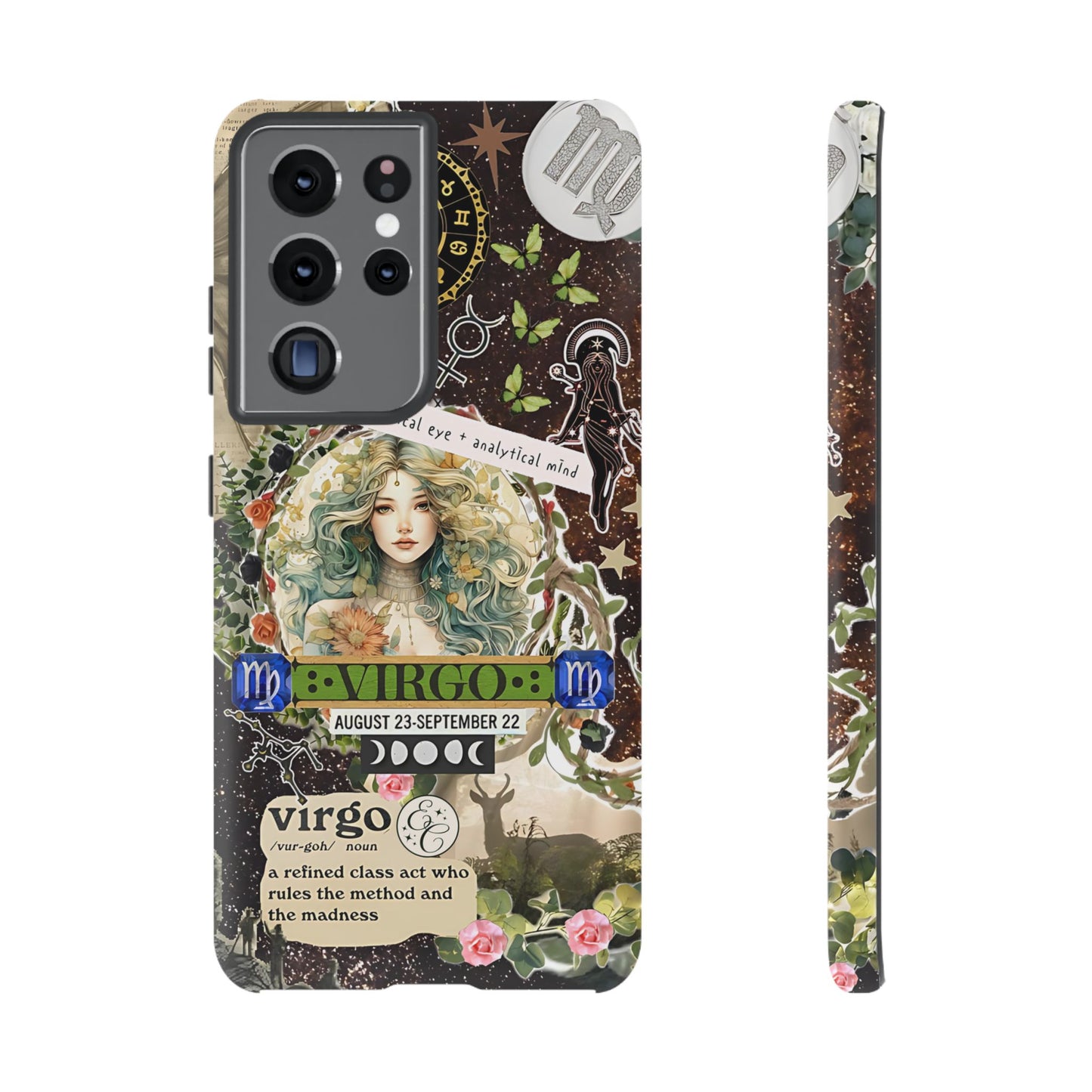 Virgo Zodiac Star Sign Tough Phone Case