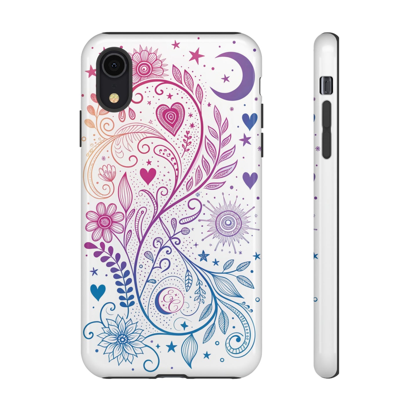 Subtel Bisexual Boho Doodle Tough Phone Case