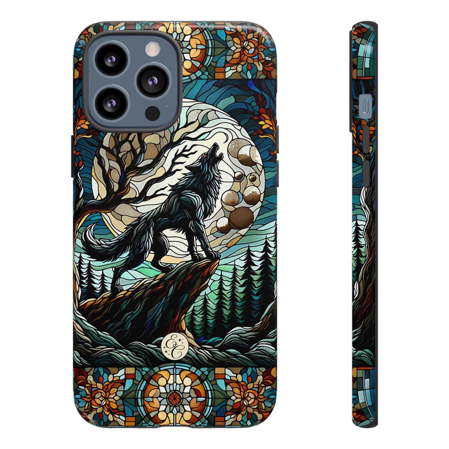 Howling Wolf Tough Phone Case
