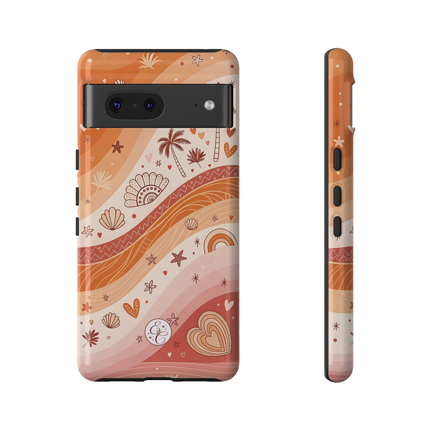 Lesbian Pride Boho Beach Tough Phone Case