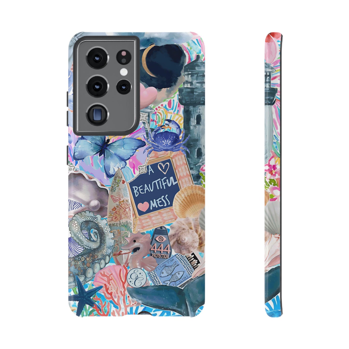 Beautiful Mess Collage Tough Phone Case