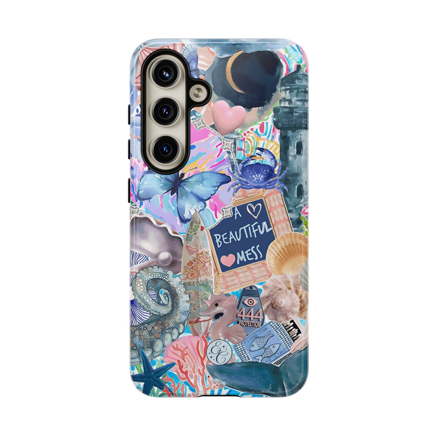 Beautiful Mess Collage Tough Phone Case