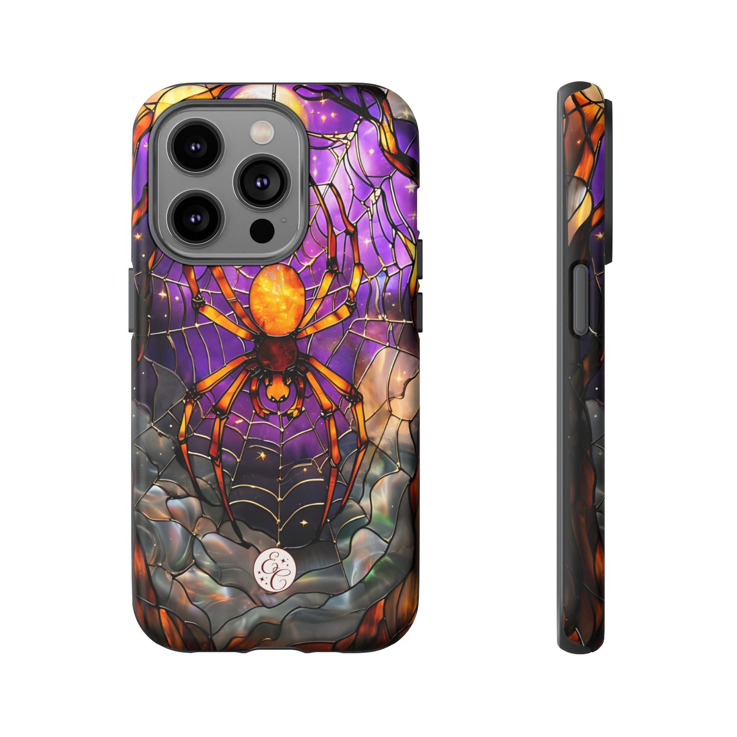 Stained Glass Spider Tough Phone Case