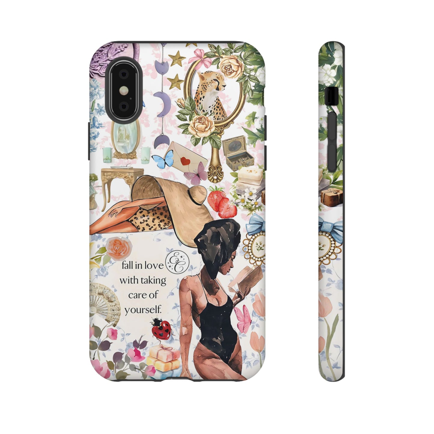 Aesthetic Coquette Collage Tough Phone Case