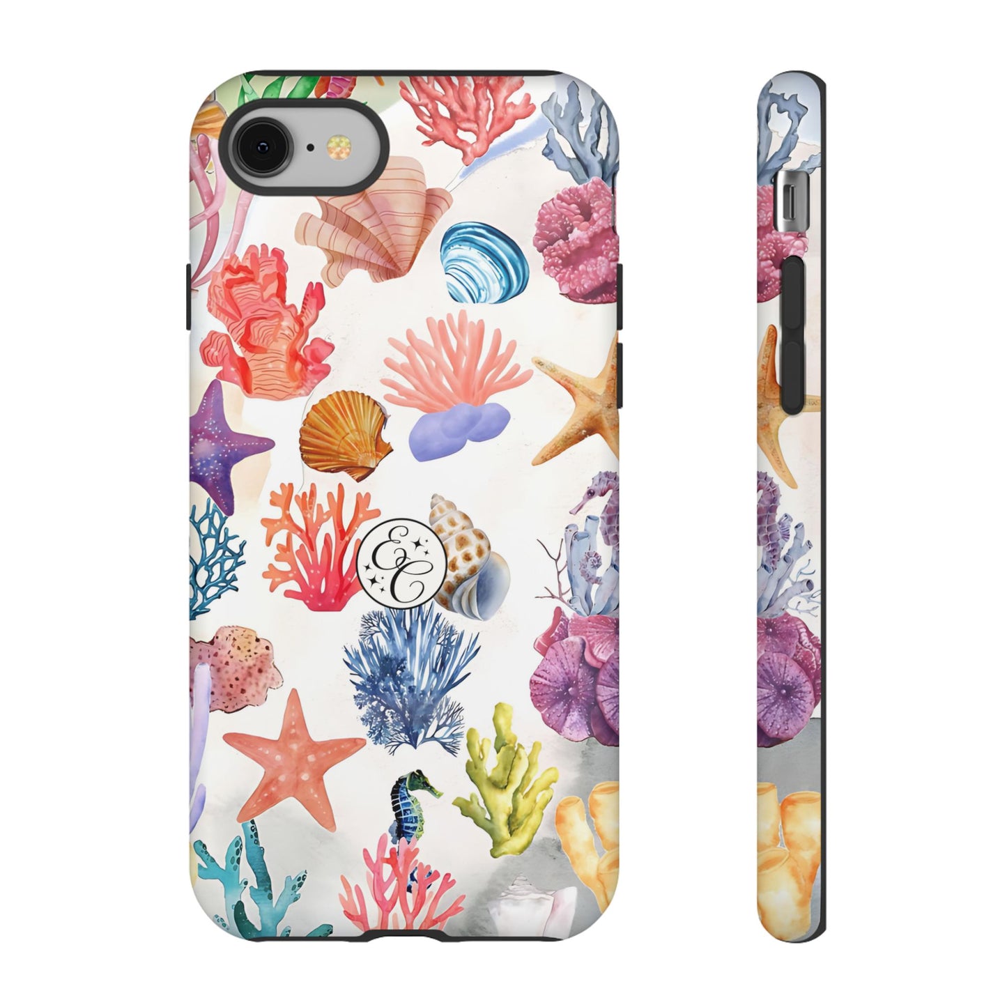 Coral & Sea Shells Tough Phone Case