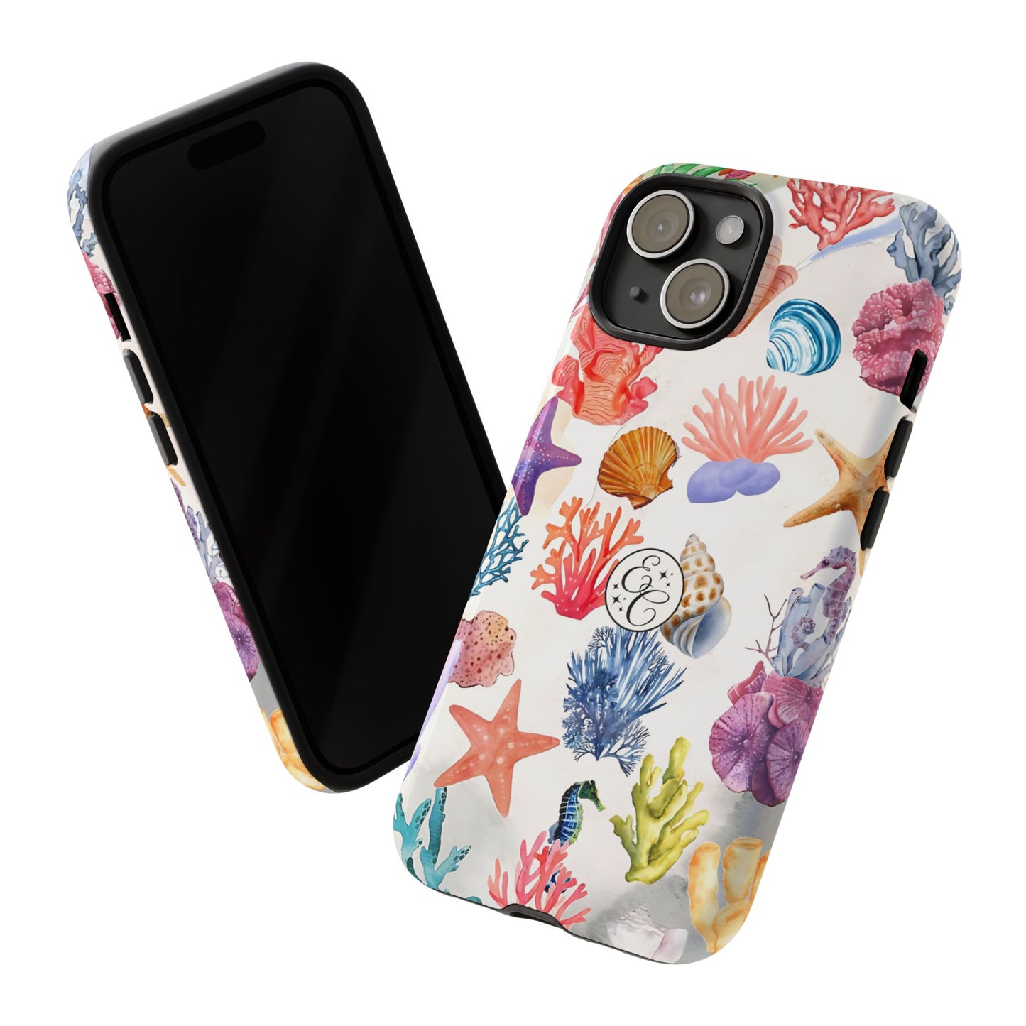 Coral & Sea Shells Tough Phone Case