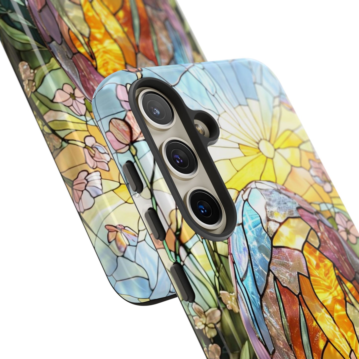 Easter Egg Stained Glass Tough Phone Case