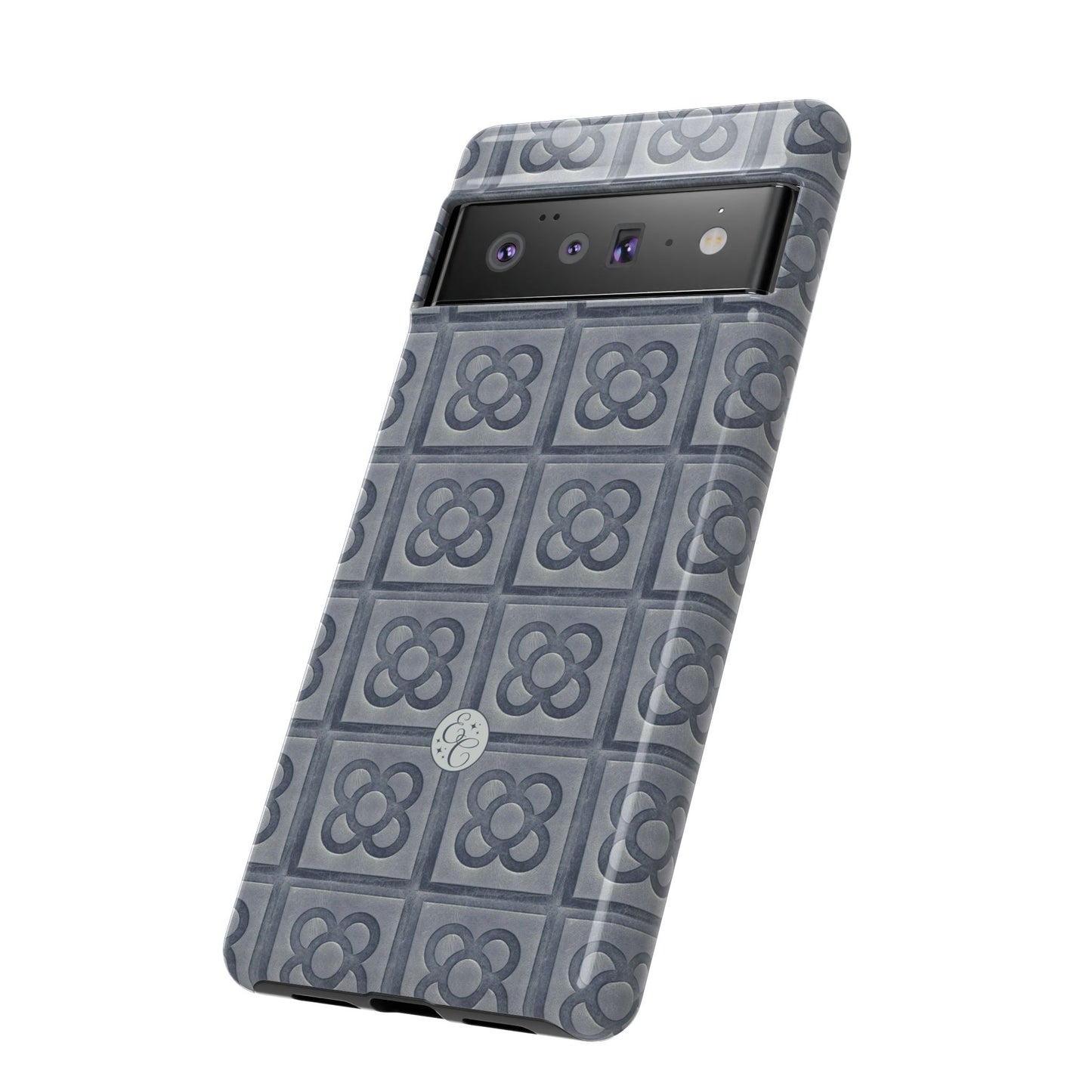 Barcelona Panot Floral Pattern Tough Phone Case