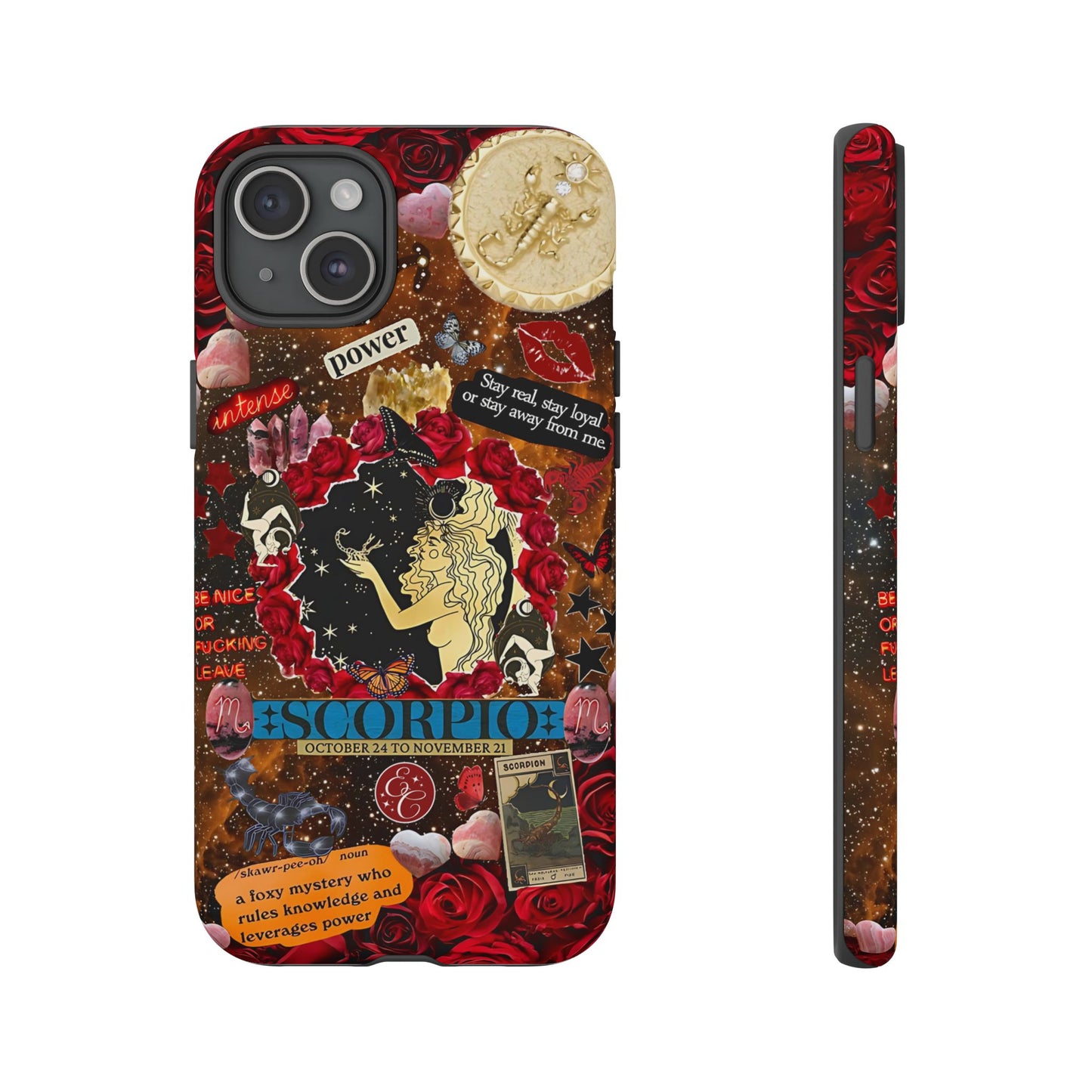 Scorpio Zodiac Star Sign Tough Phone Case