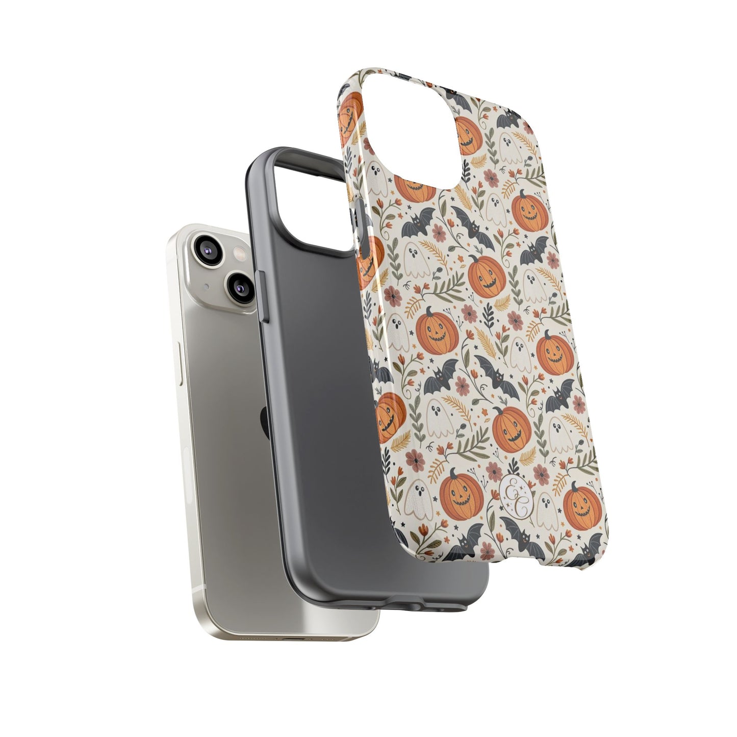 Halloween Pattern Boho Doodle Tough Phone Case