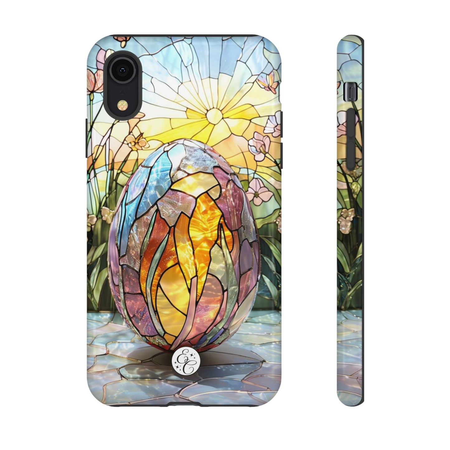 Easter Egg Stained Glass Tough Phone Case