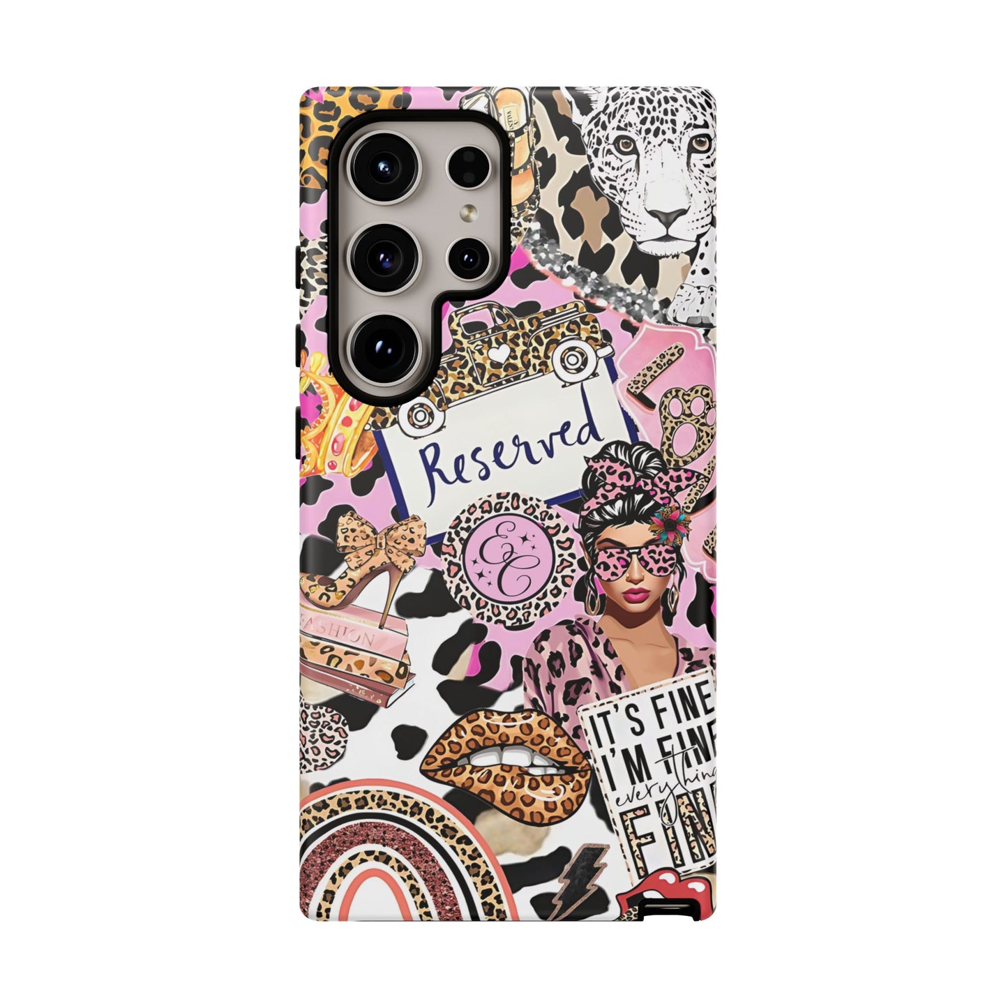 Leopard Wild Glamour Tough Phone Case