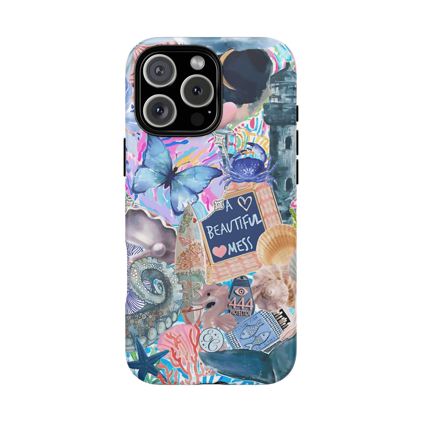 Beautiful Mess Collage Tough Phone Case