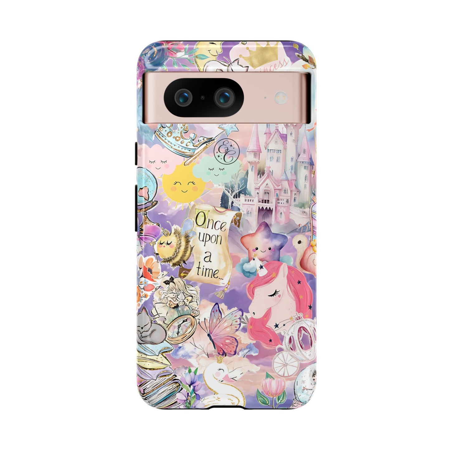 Whimsical Fairytale Collage Tough Phone Case