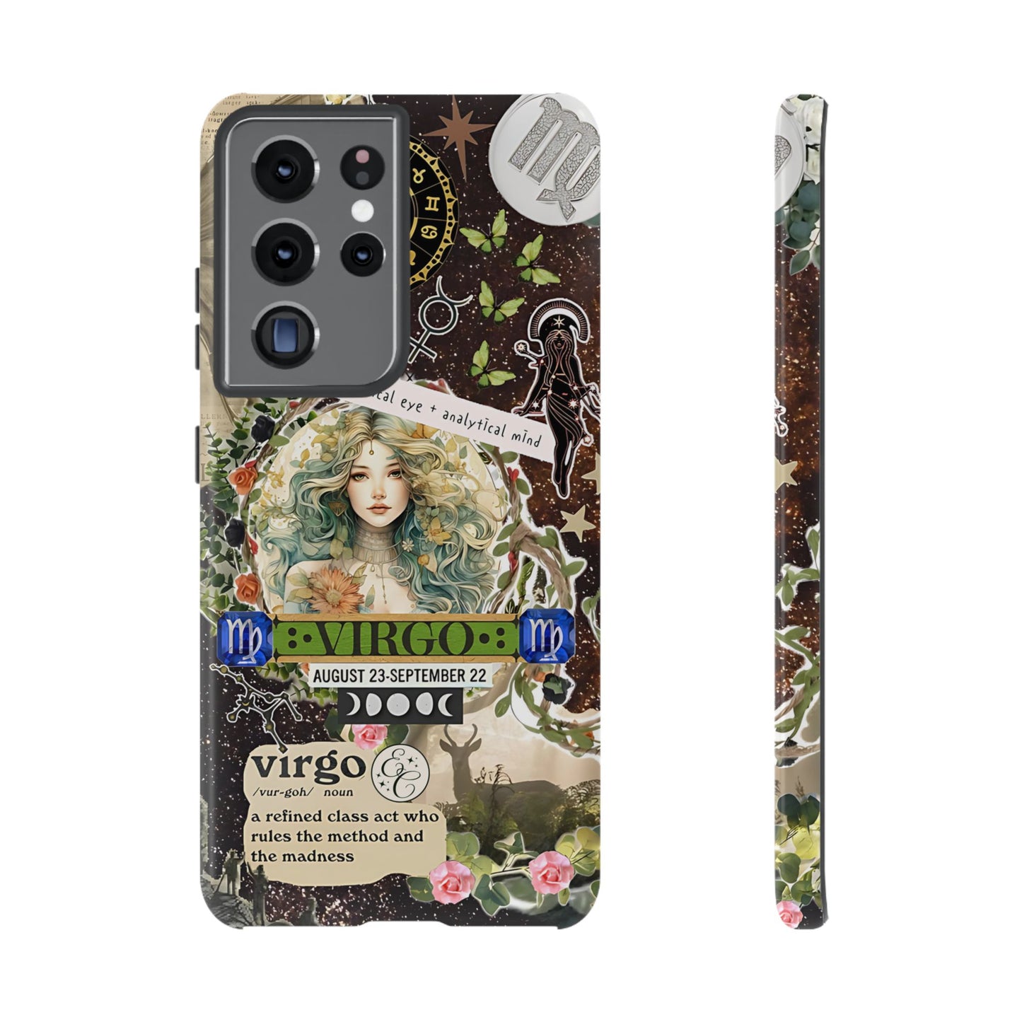 Virgo Zodiac Star Sign Tough Phone Case