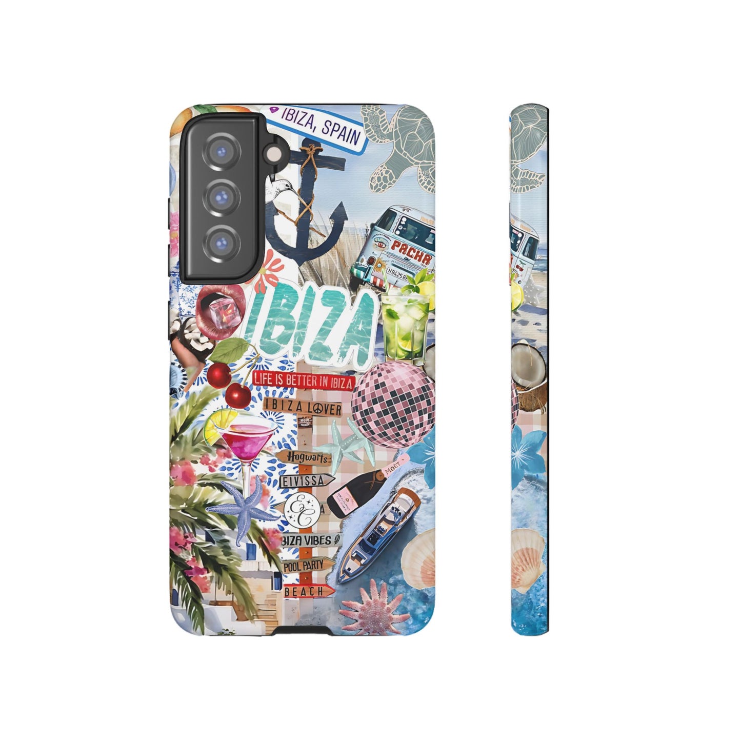 Ibiza Summer Vibes Collage Tough Phone Case