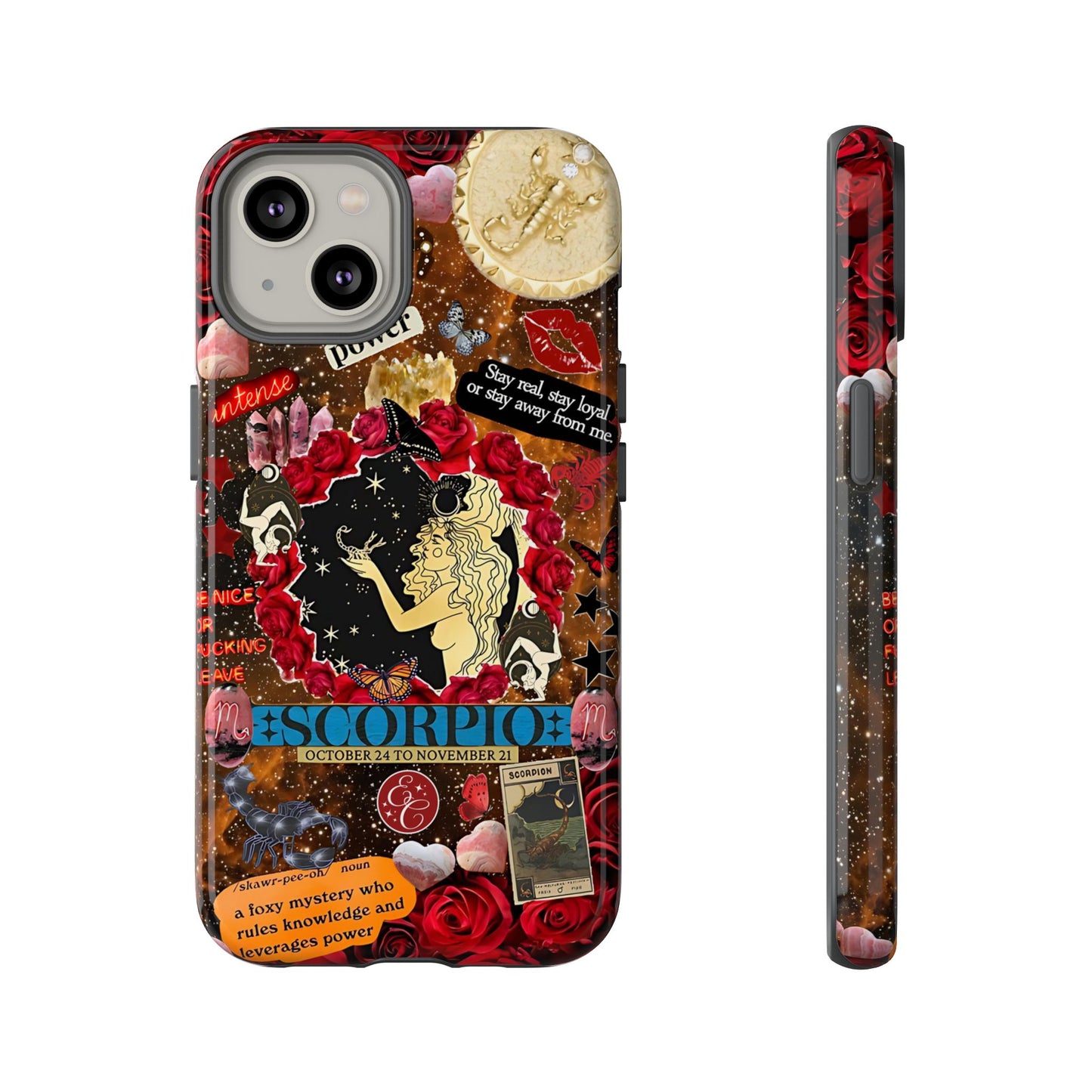 Scorpio Zodiac Star Sign Tough Phone Case