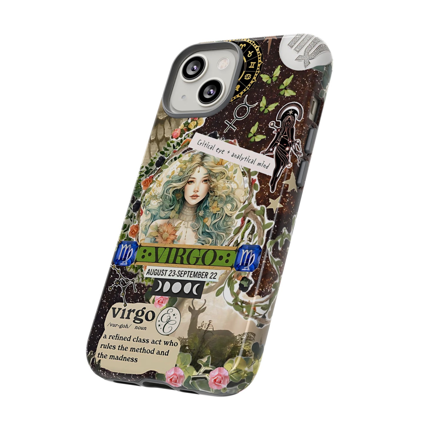 Virgo Zodiac Star Sign Tough Phone Case