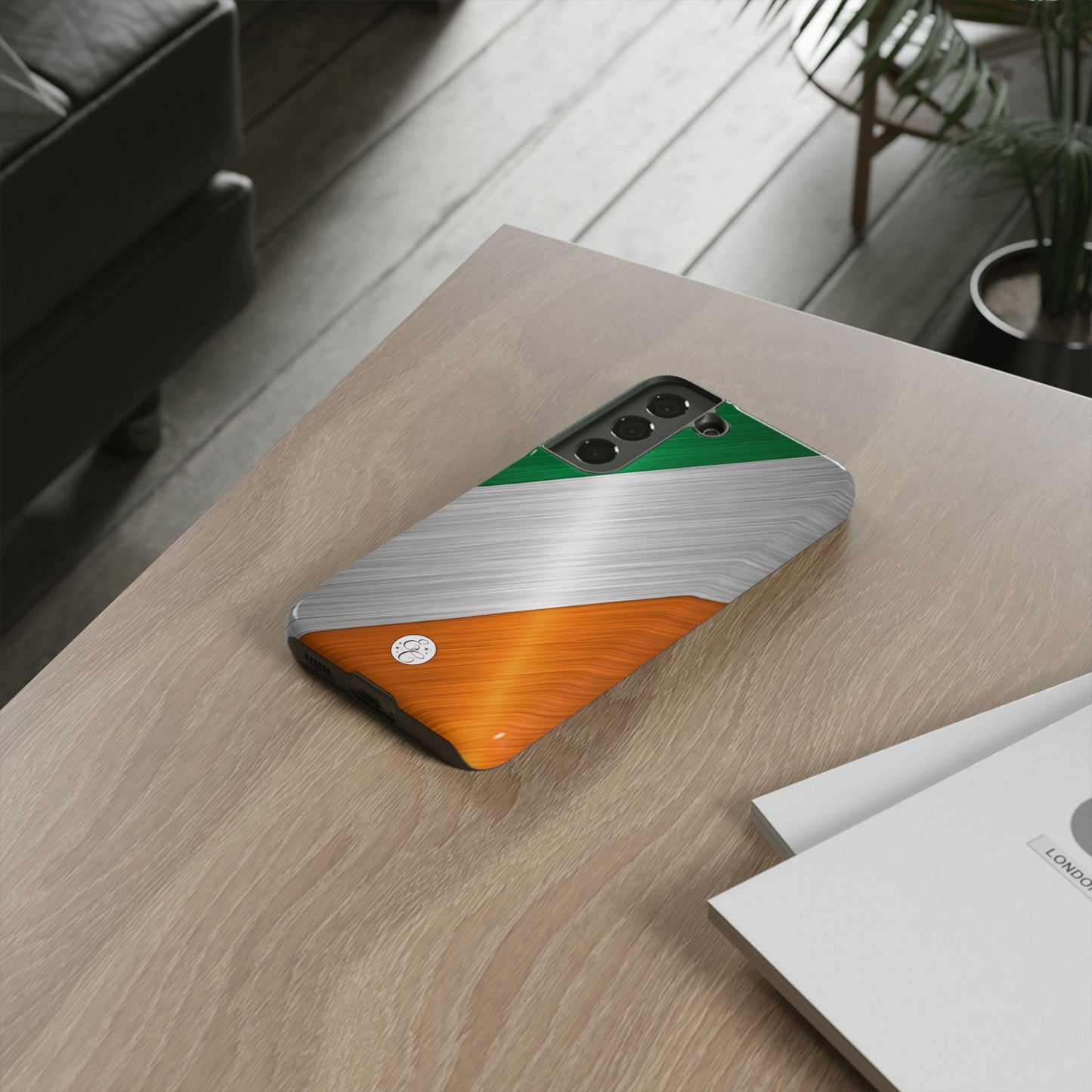 Luxury Ireland Flag Tough Phone Case