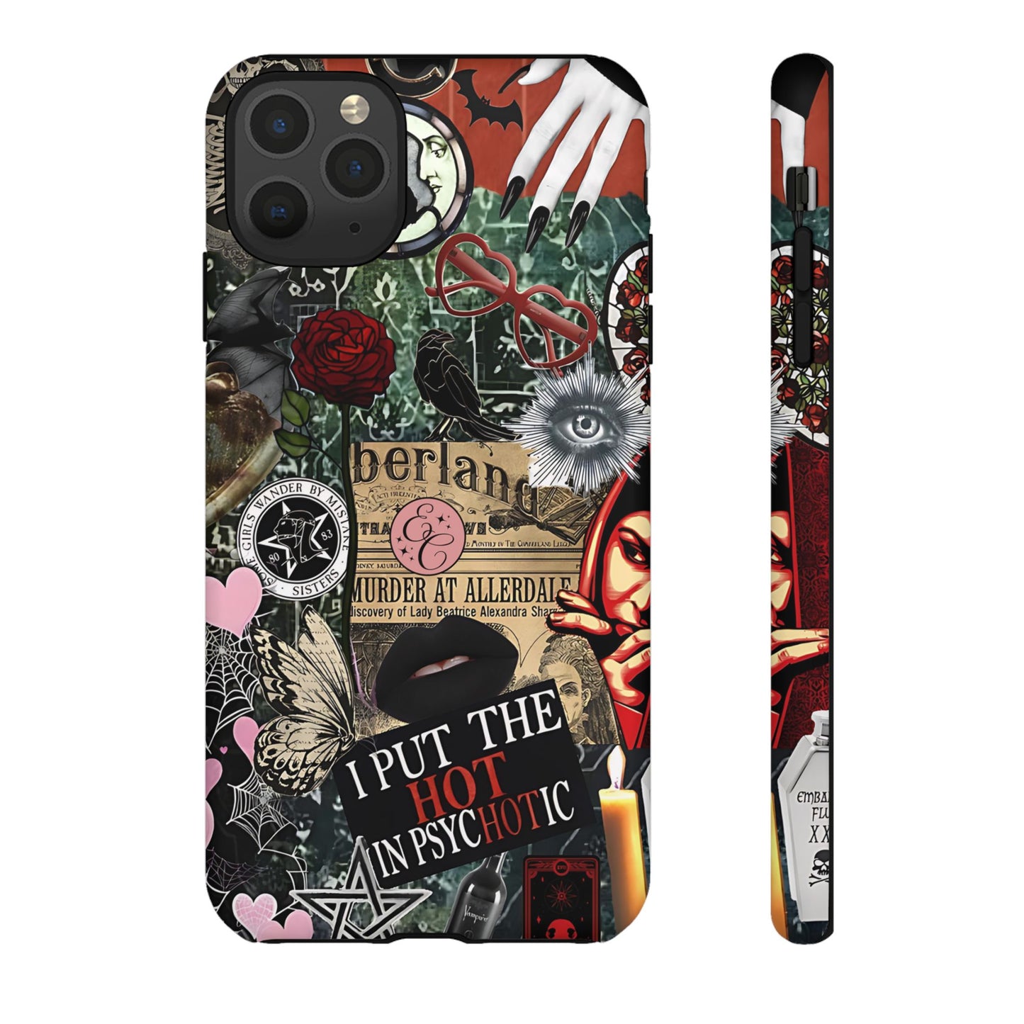 Gothic Collage Tough Phone Case
