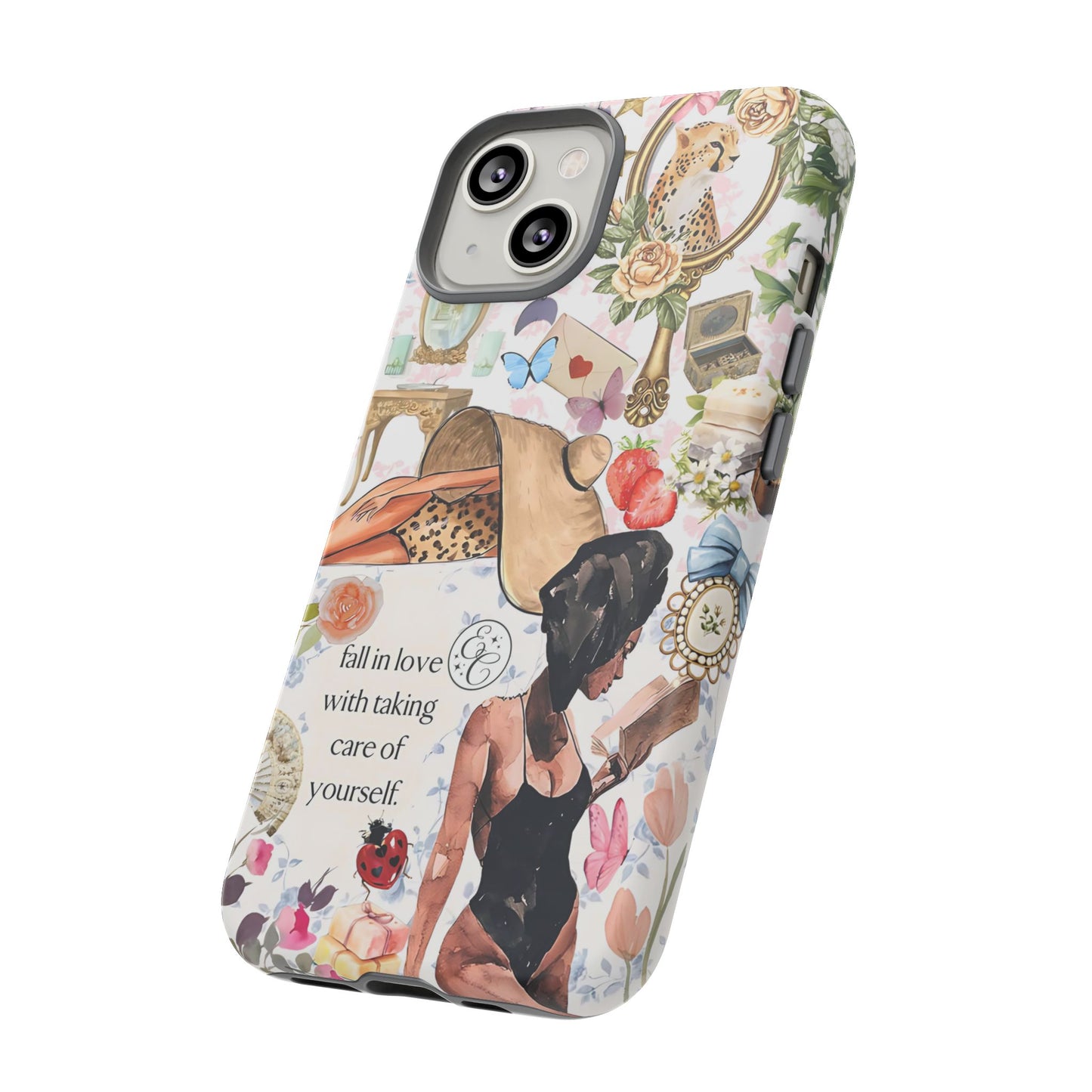 Aesthetic Coquette Collage Tough Phone Case